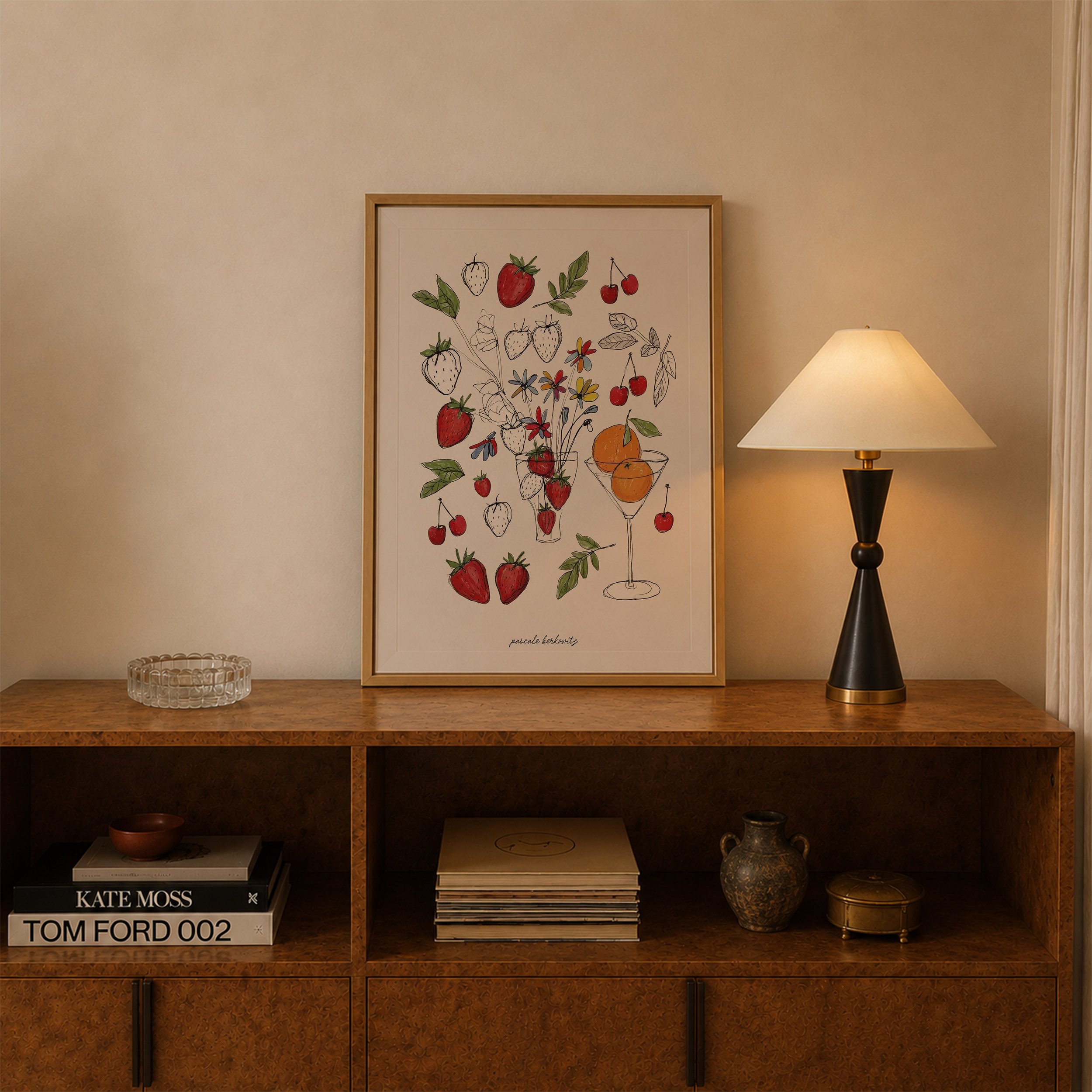kitchen art print