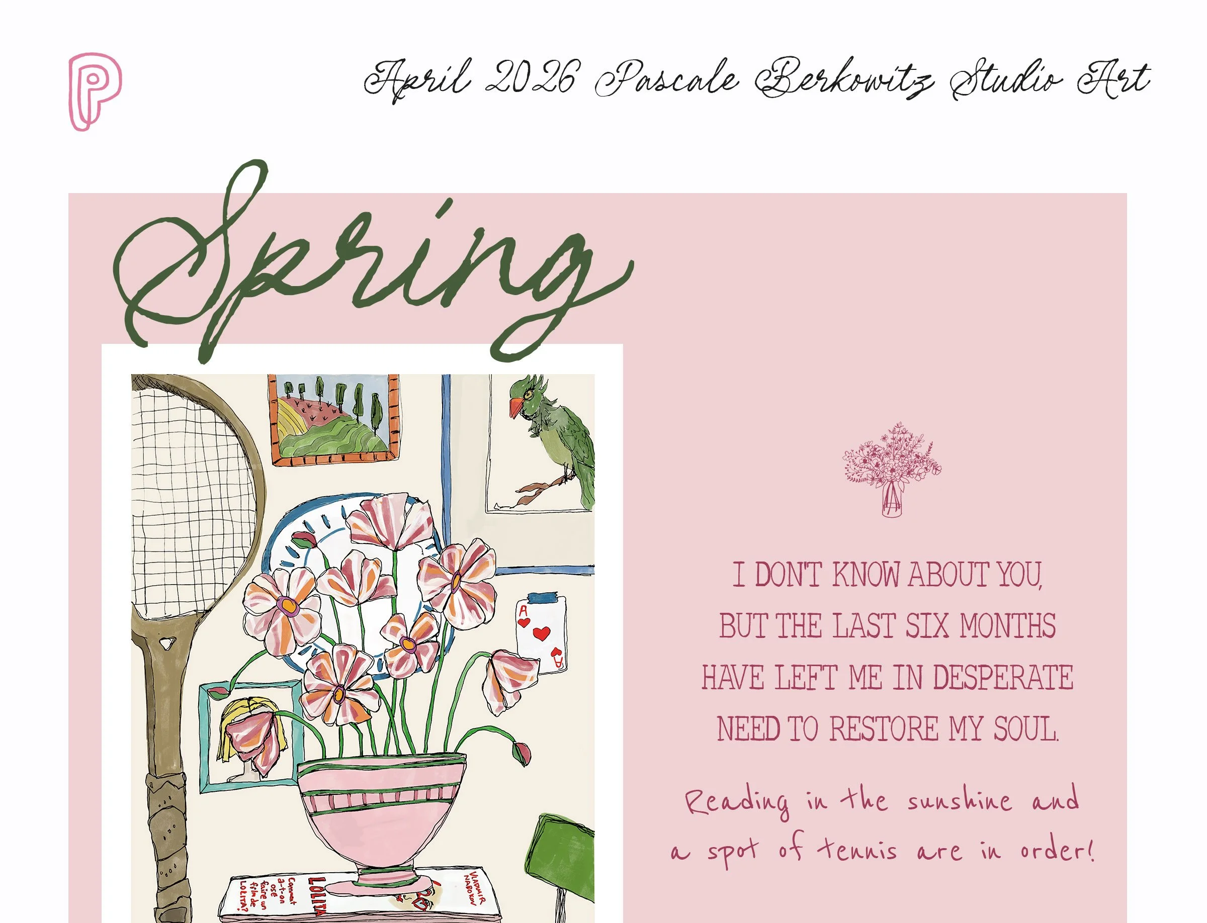 Pink &amp; Green Spring