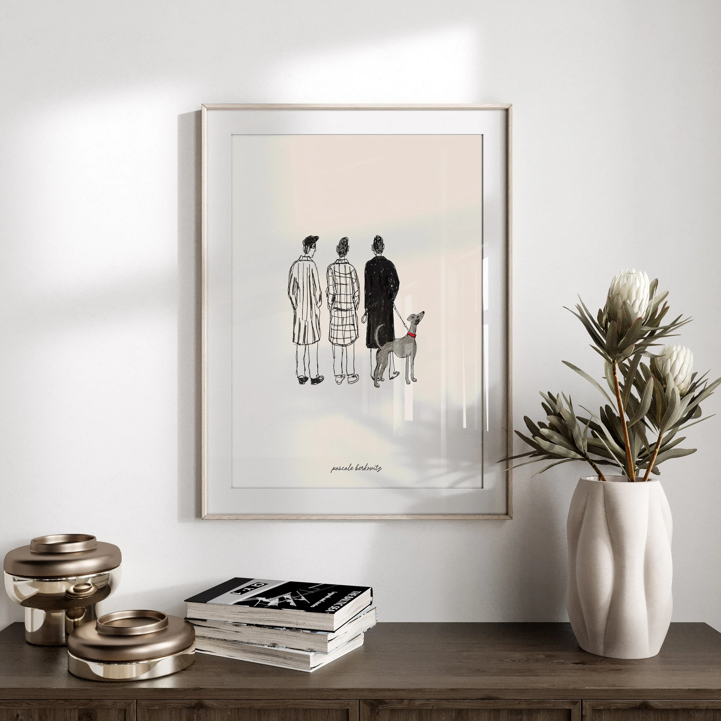 figure art print