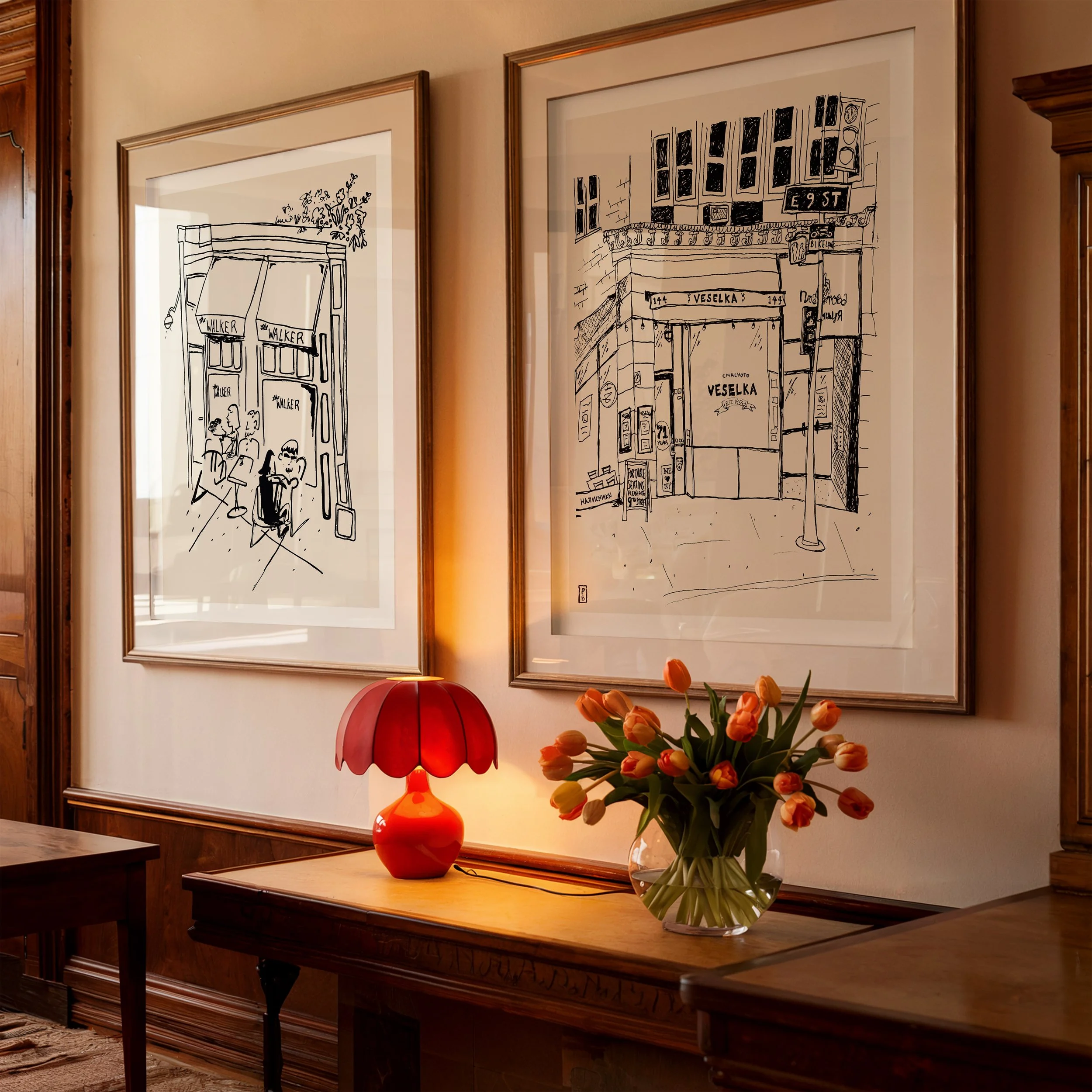 Architecture drawing