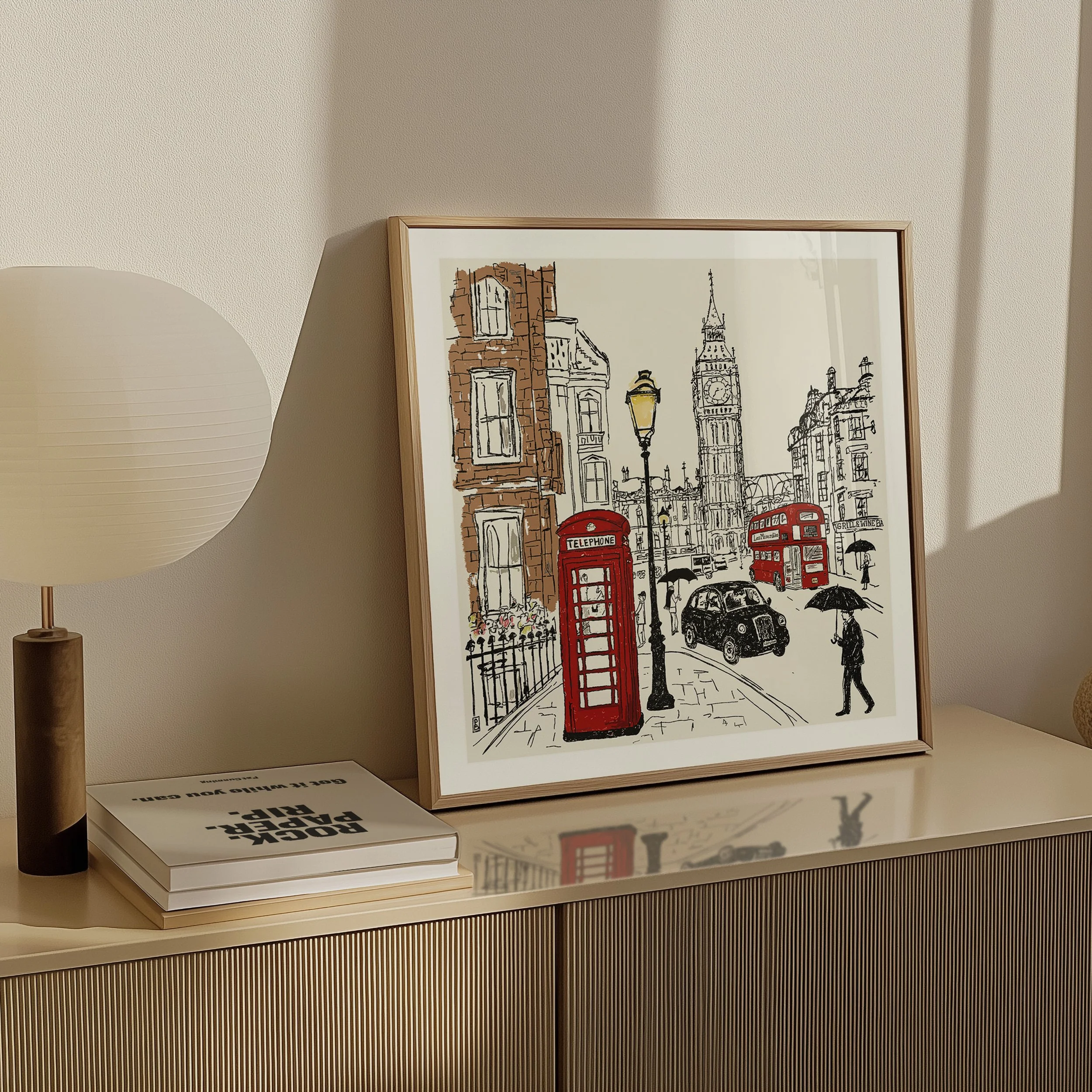London illustration by Pascale Berkowitz