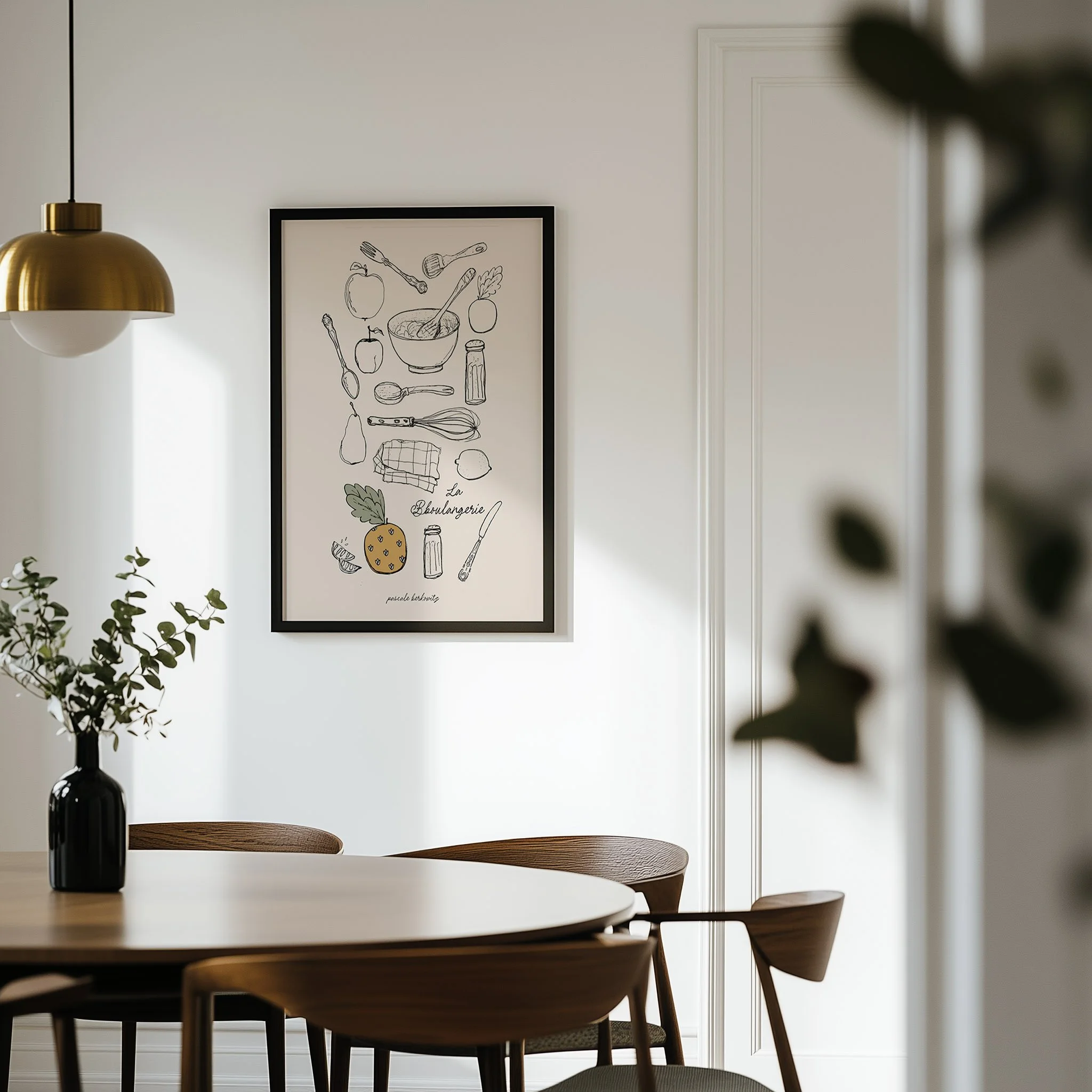 Bakery wall art