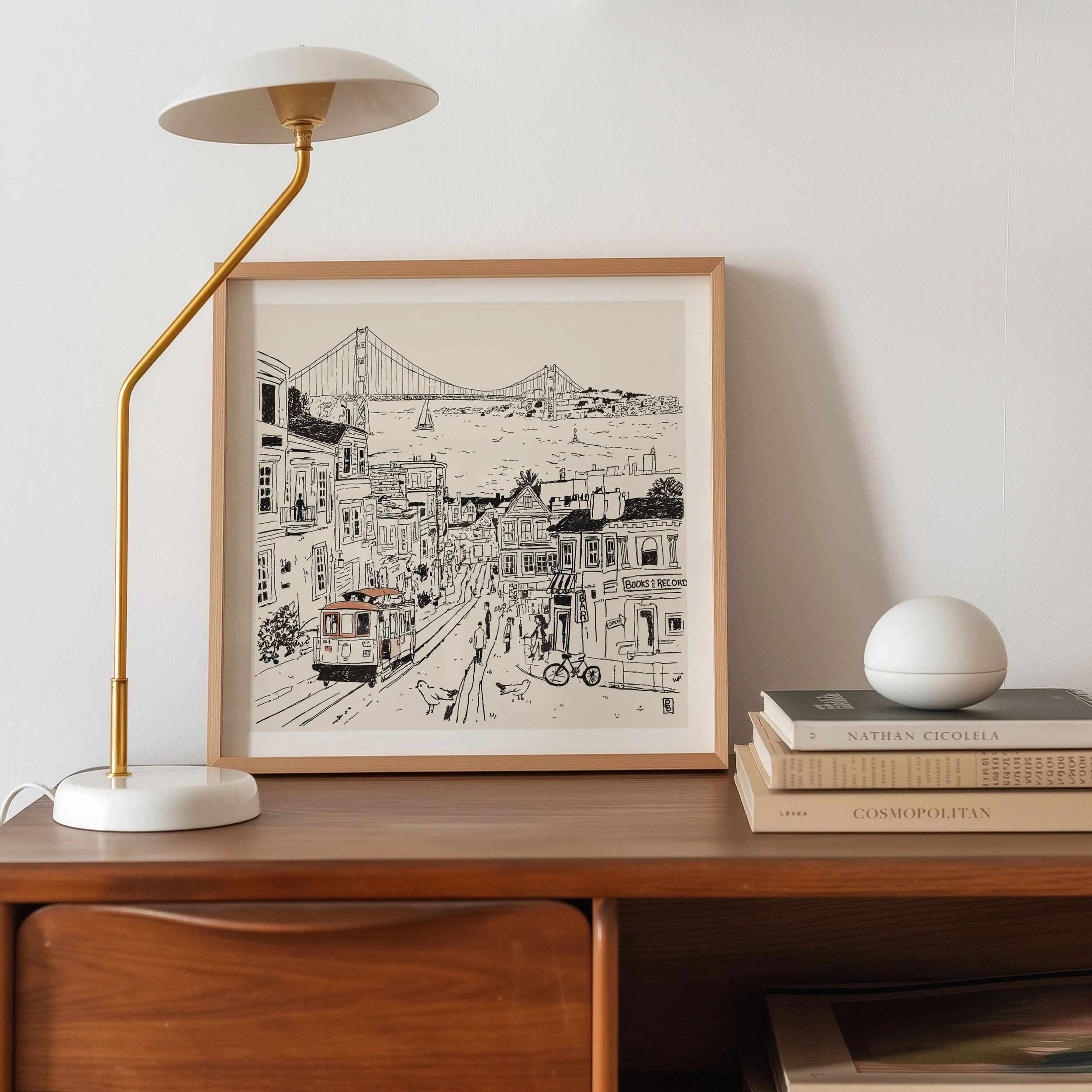San Francisco sketch art