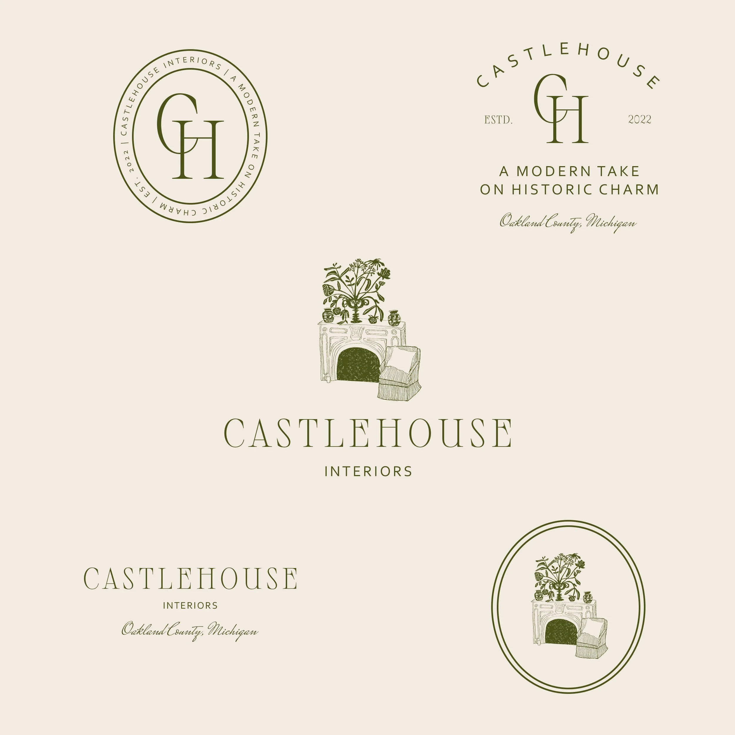 Custom Logo Design Castlehouse