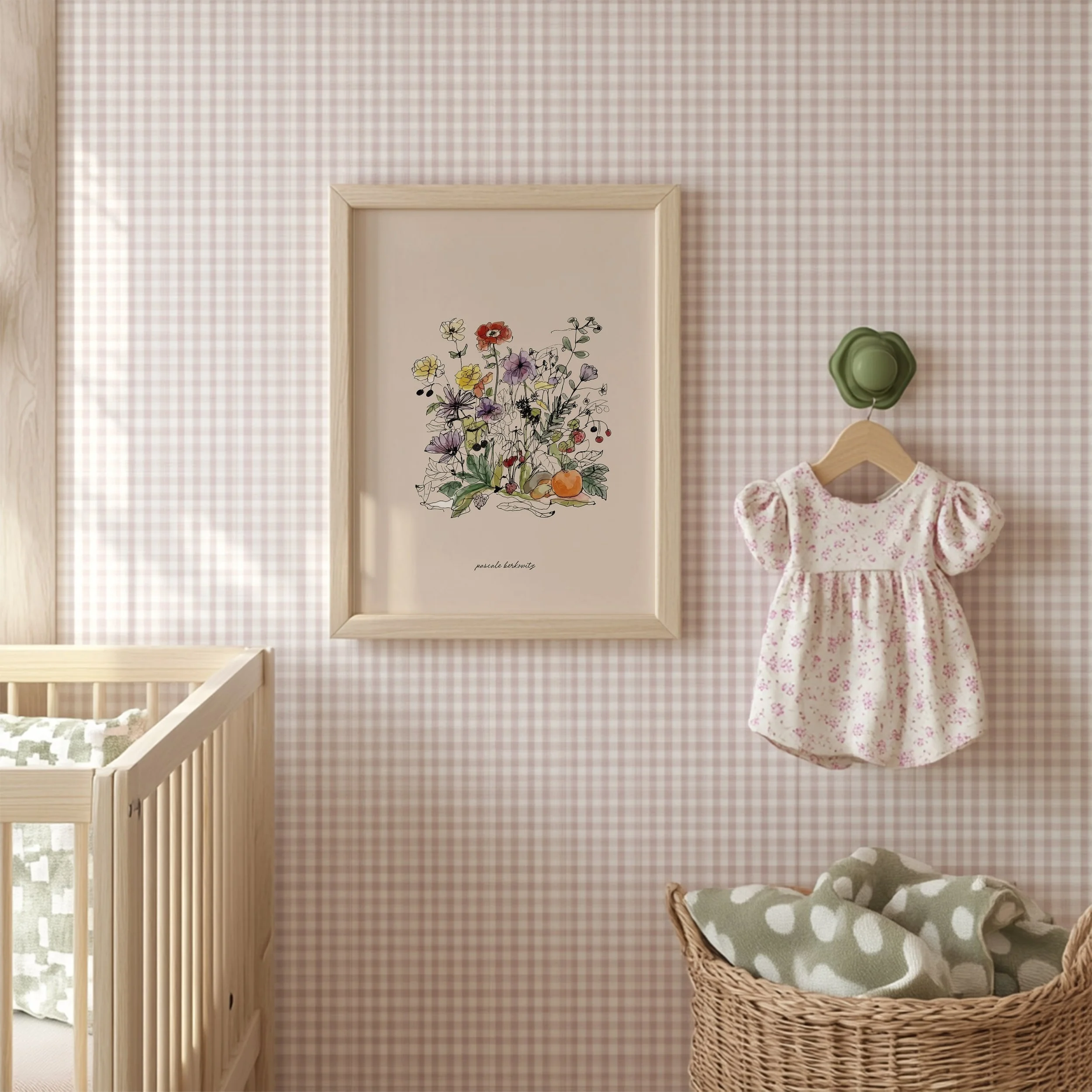 Wildflowers art print