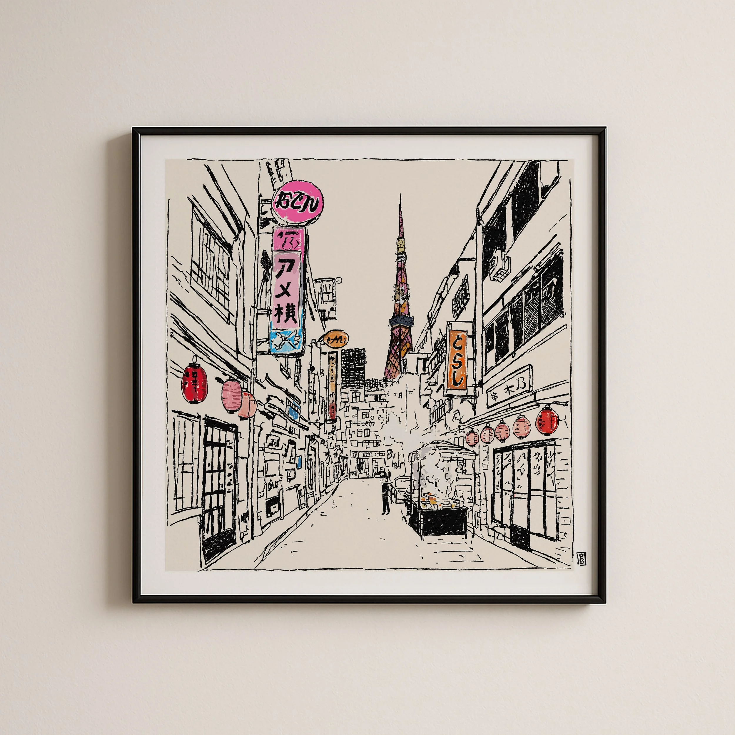 Tokyo Japan wall decor
