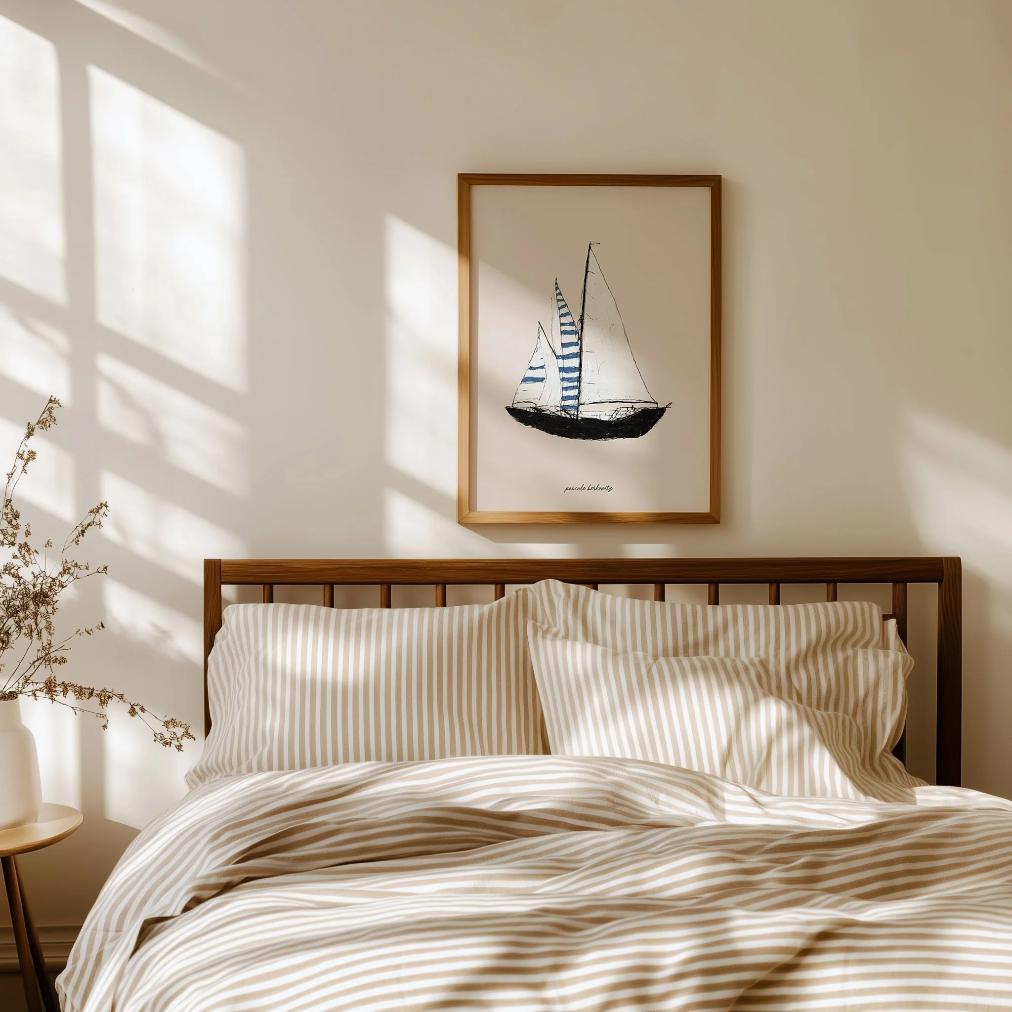 Bedroom art nautical