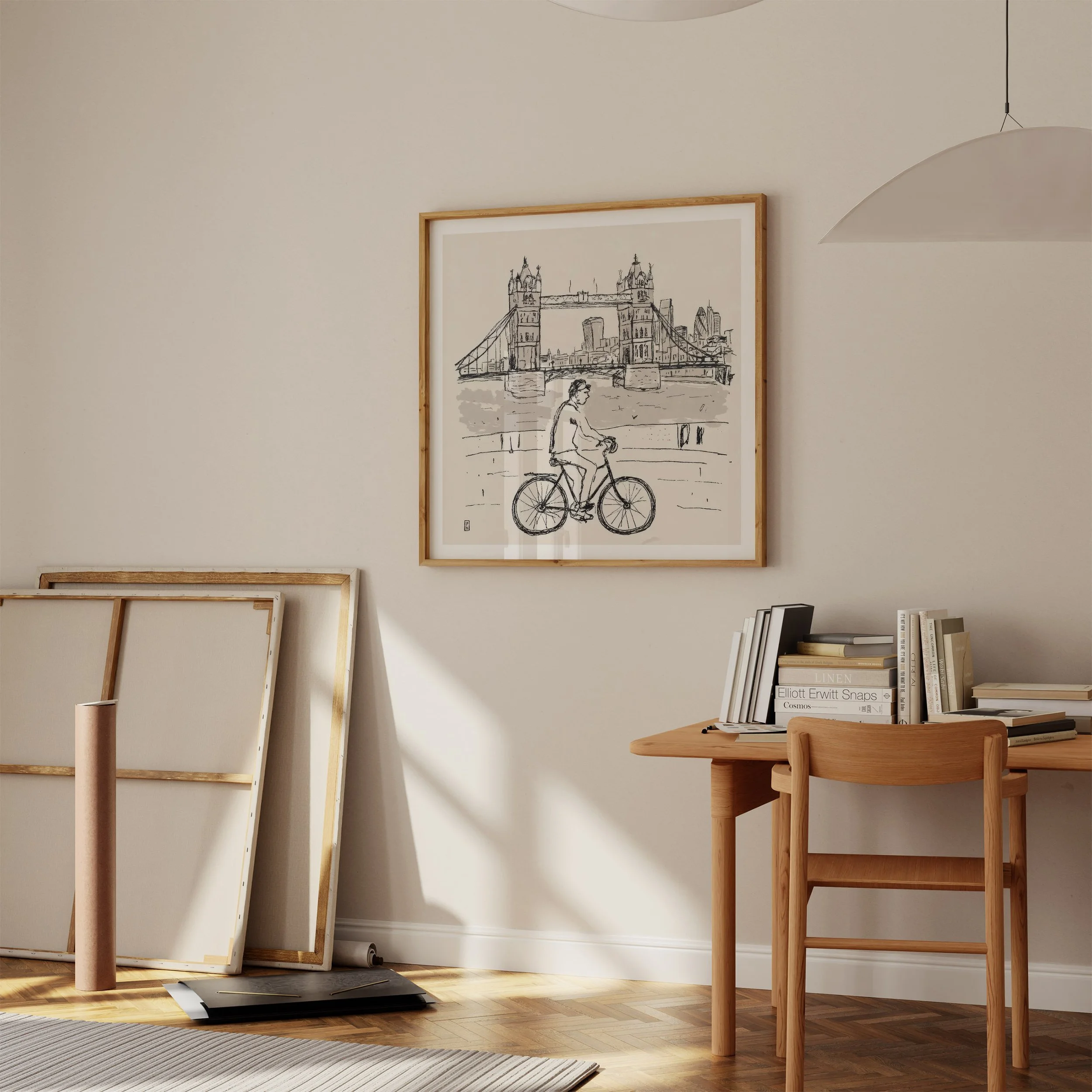 London Tower Bridge art print