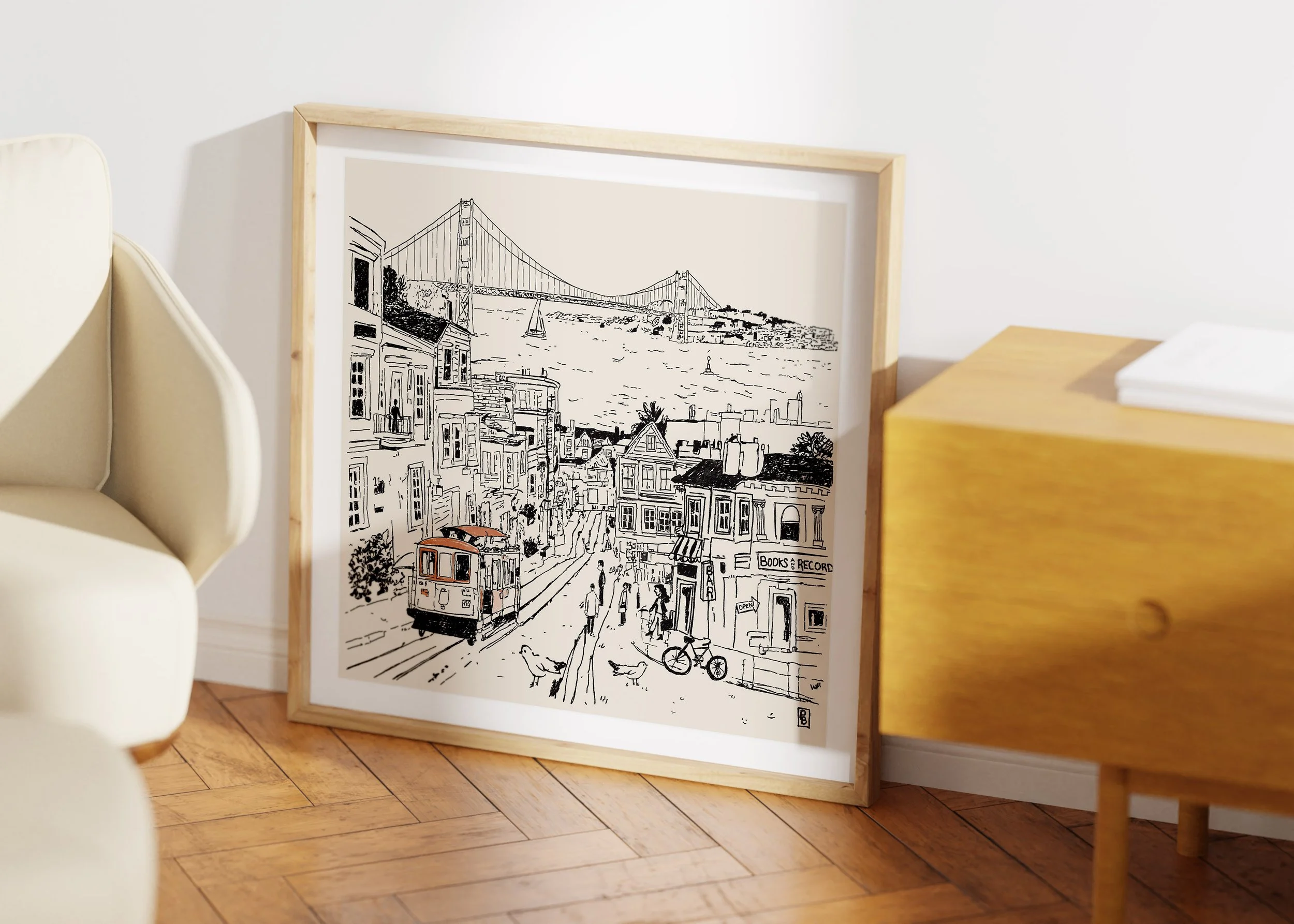 San Francisco illustration