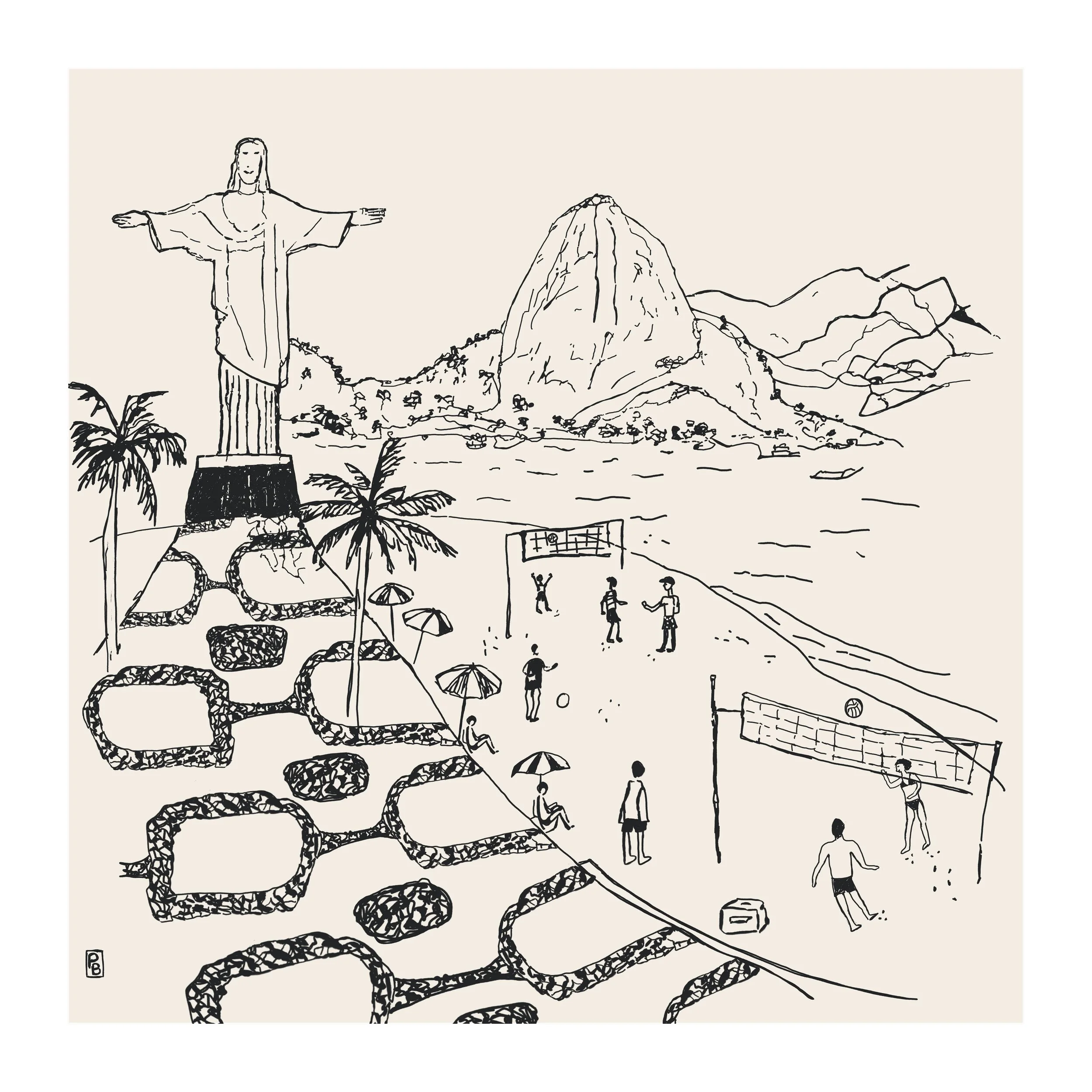 rio de janeiro illustration