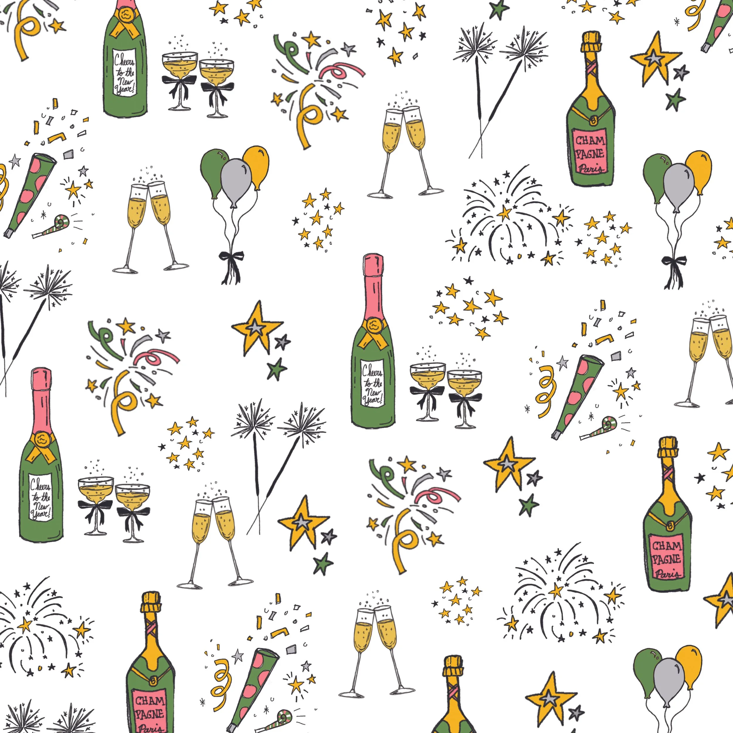 New Years Eve Pattern