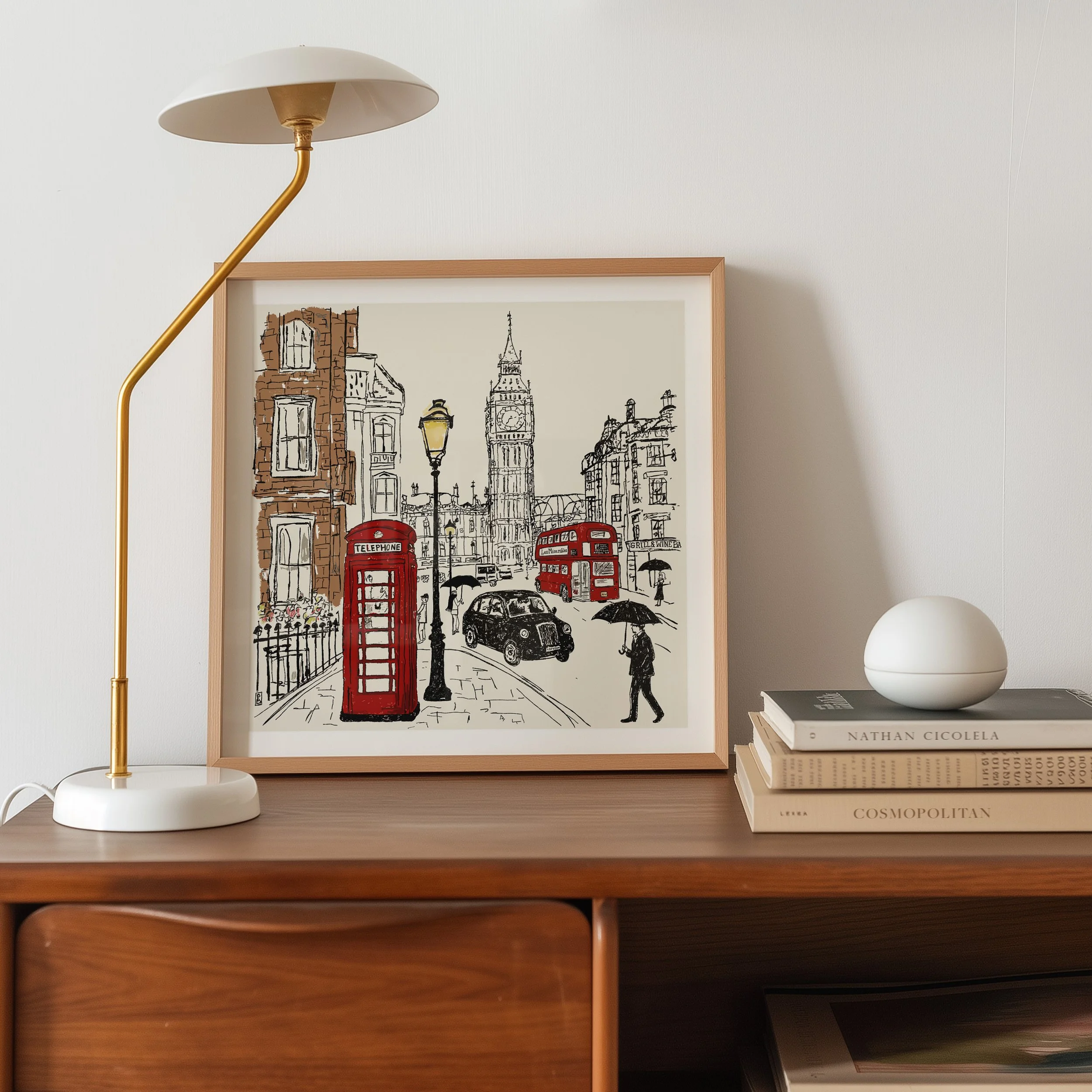 London travel art