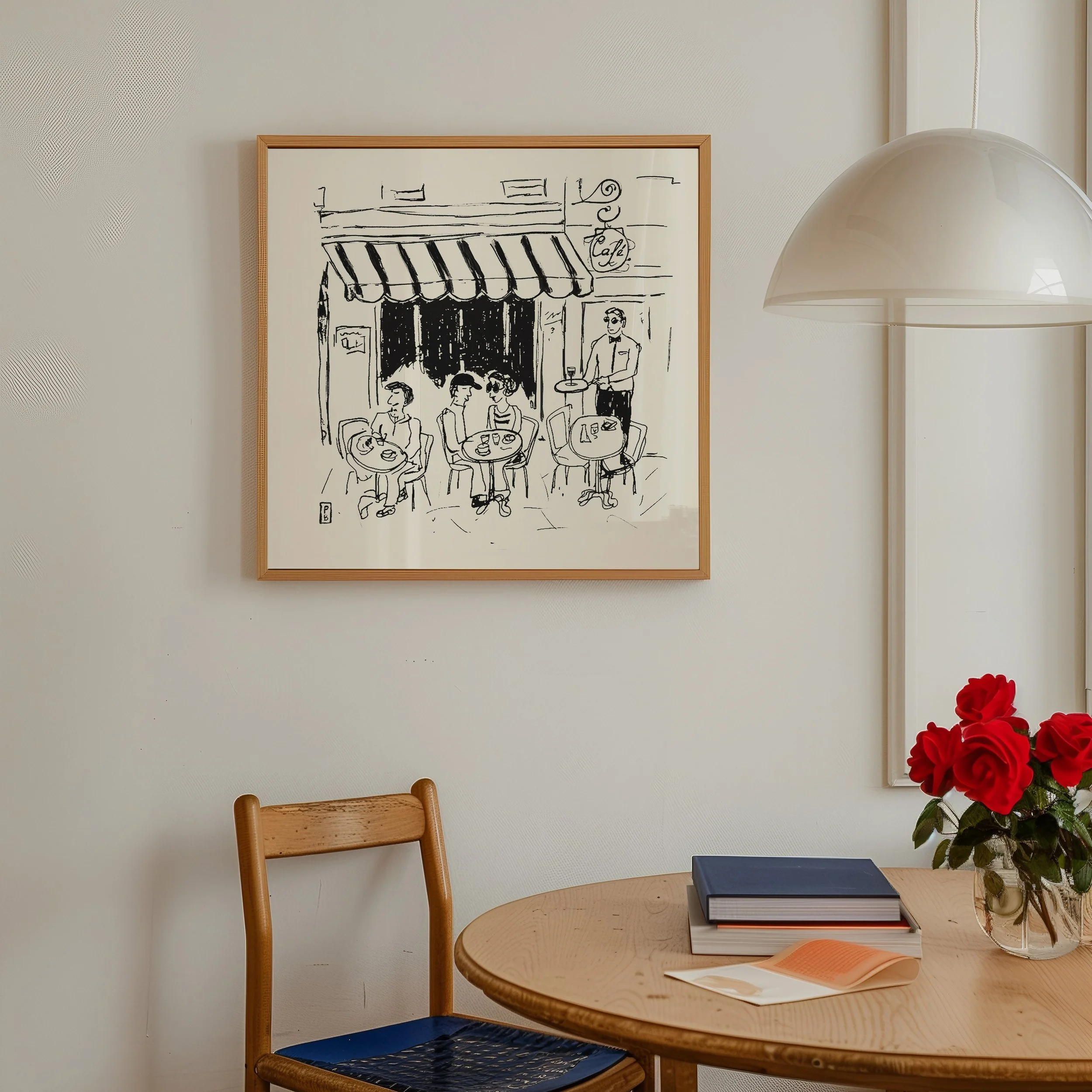 Paris architecture art print