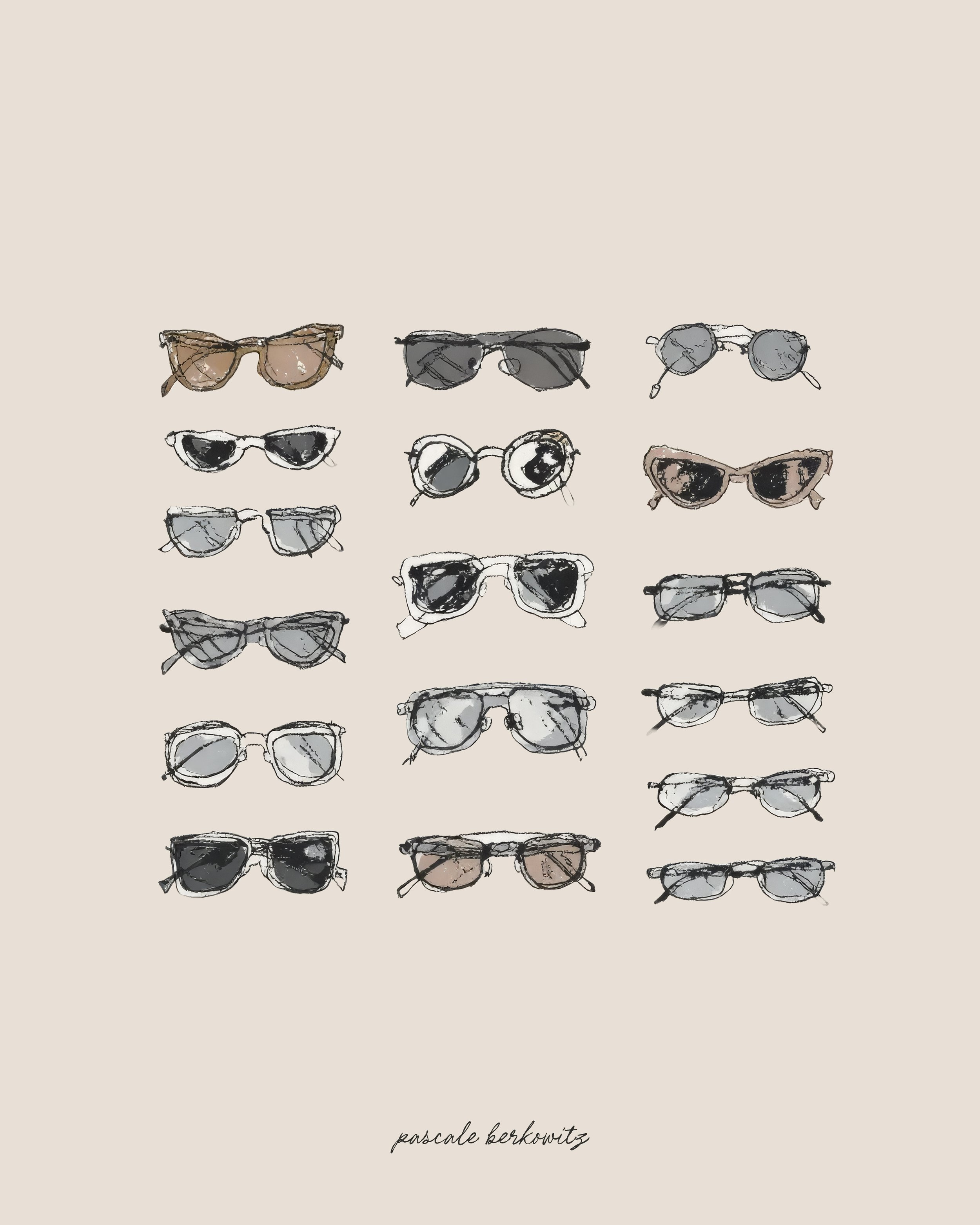 Sunglasses by Pascale Berkowitz