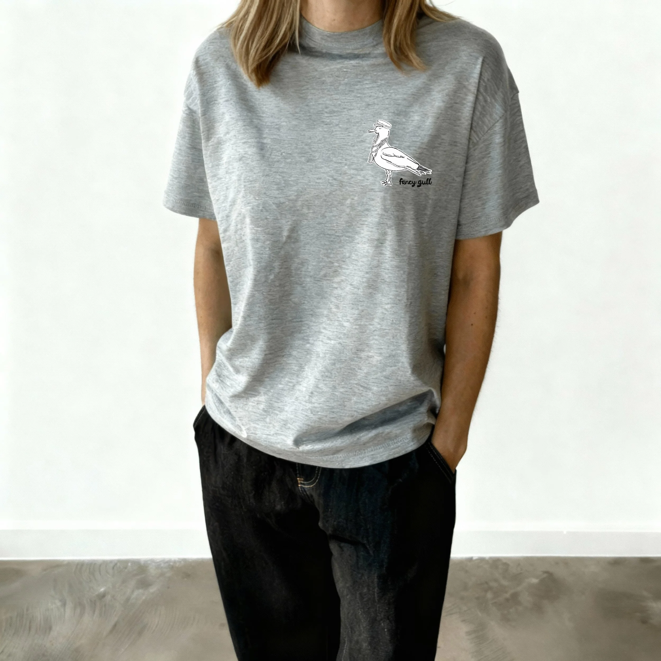 Fancy Seagull Tee Shirt