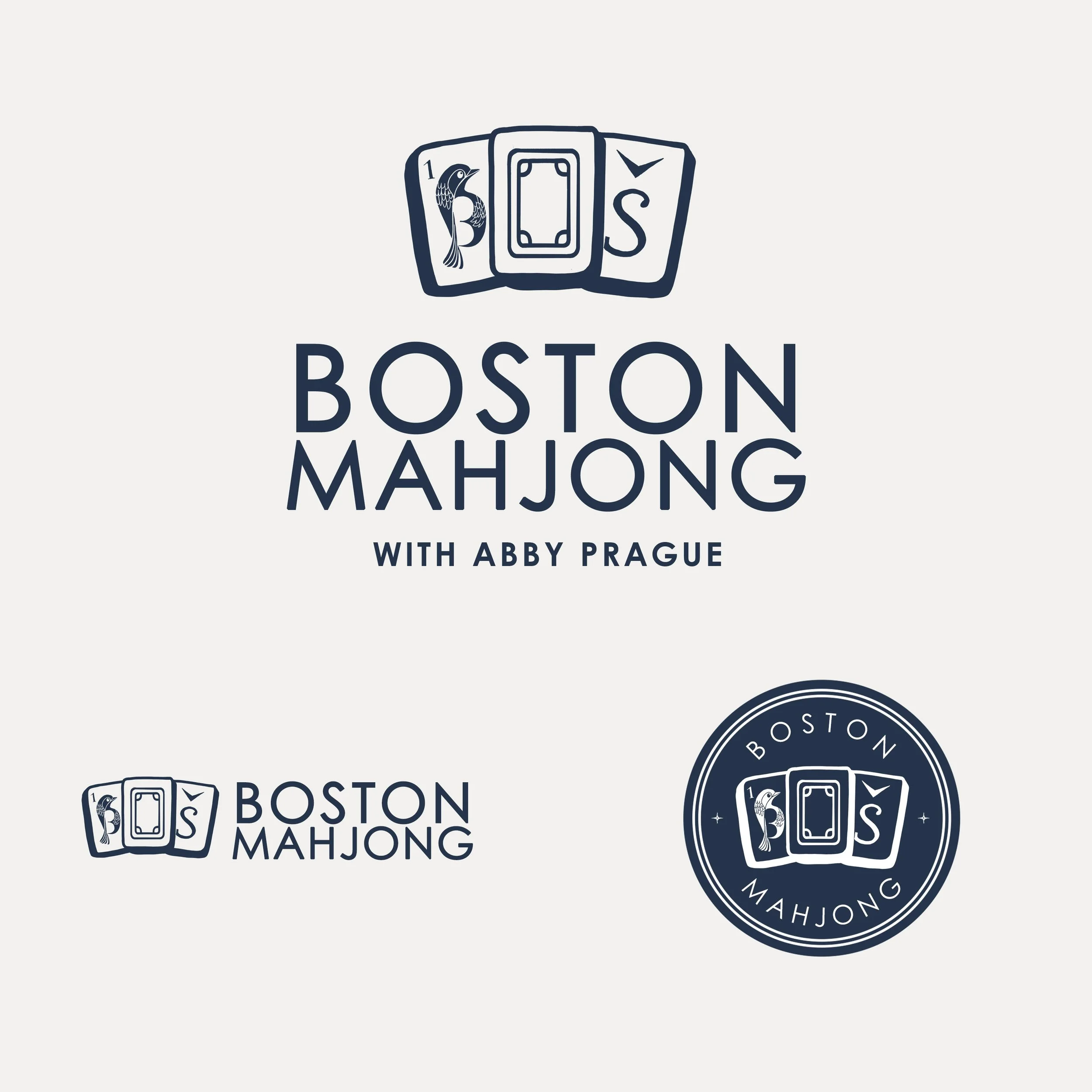 Custom Logo Design Boston Mahjong