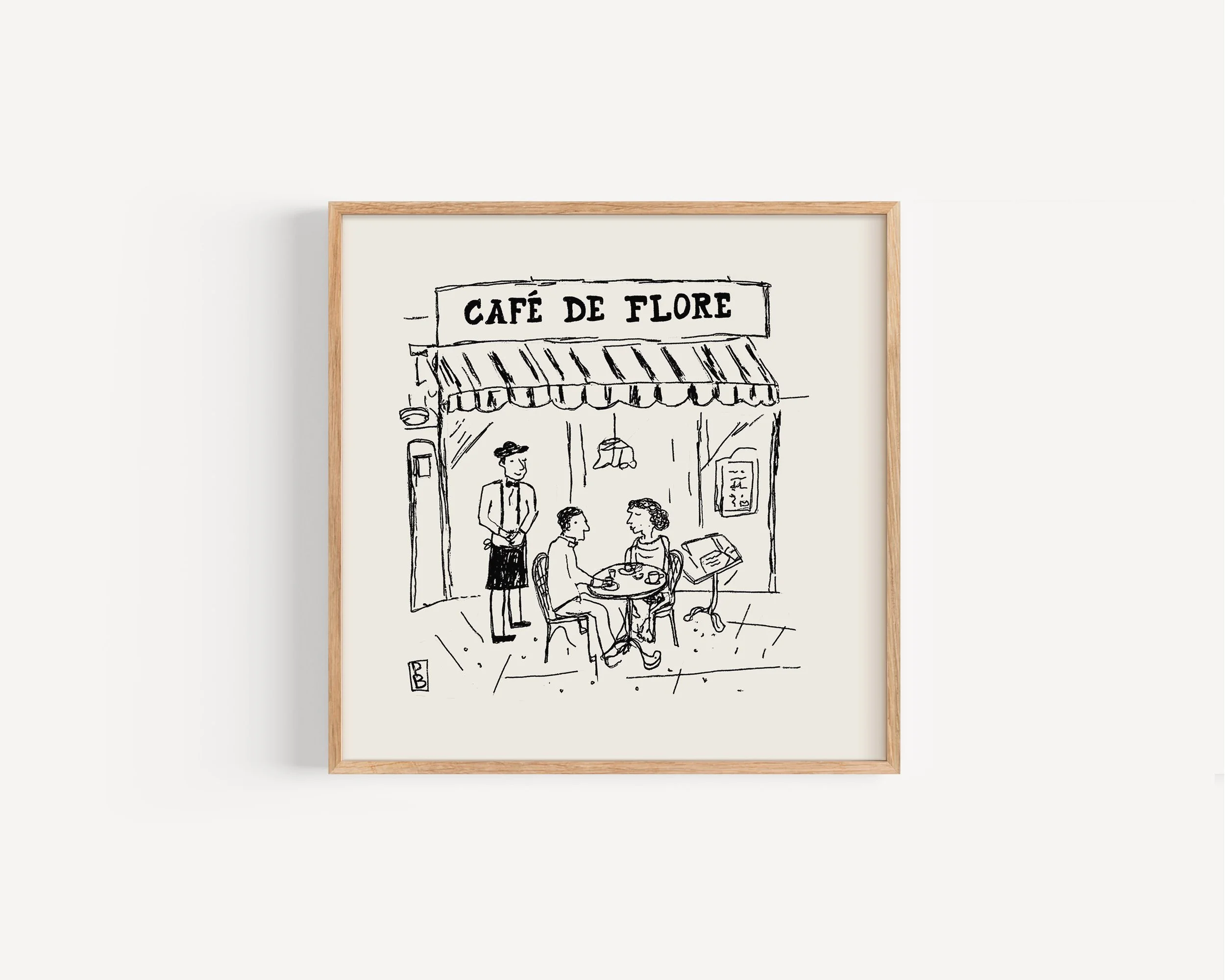 Paris art sketch
