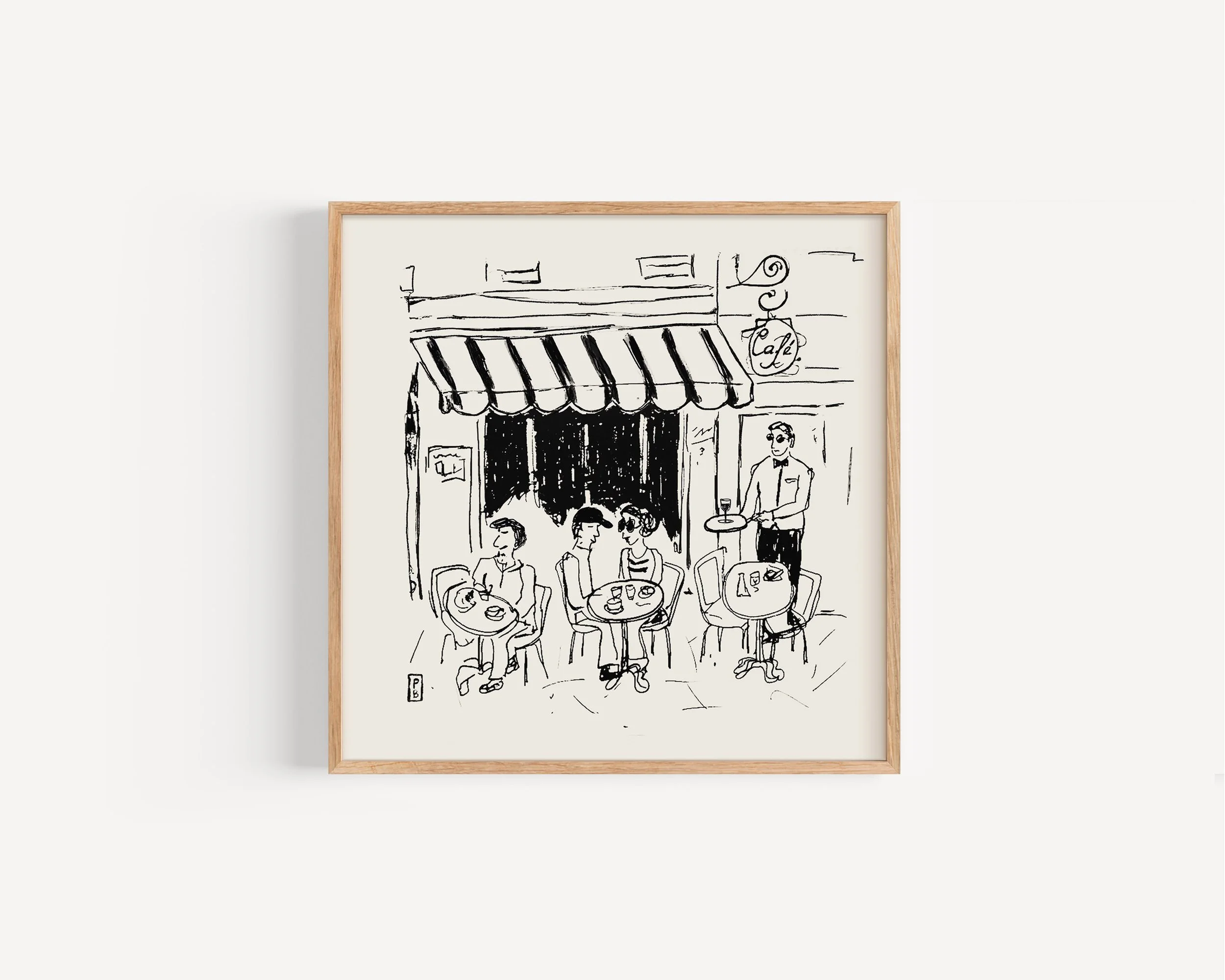 Paris art sketch