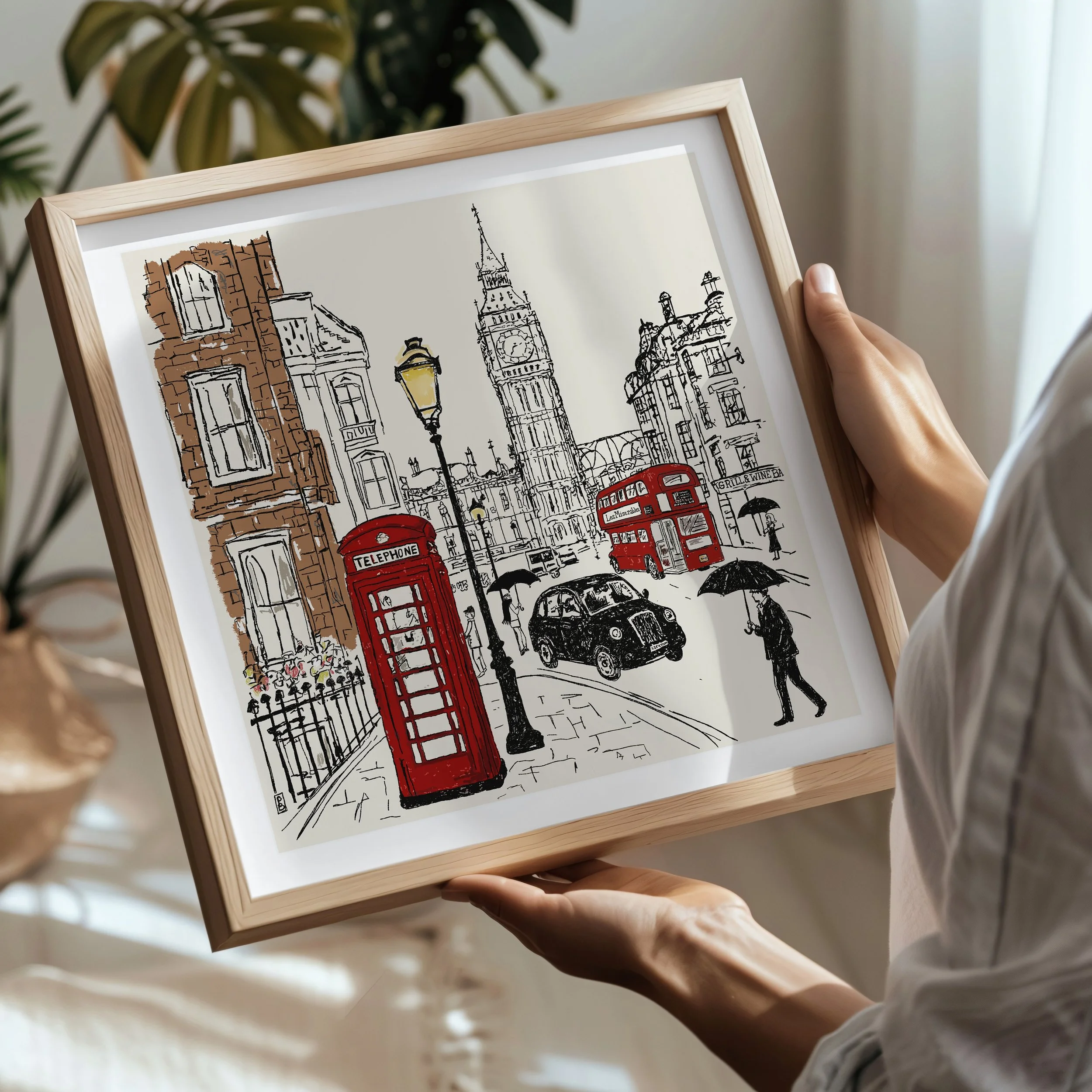 London art print