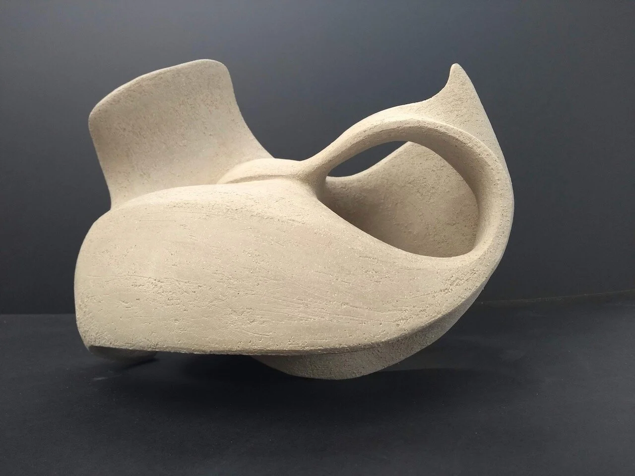 Form-Finding - 11 : £325 : 31 x 22 x 21 cm
( Fired clay )