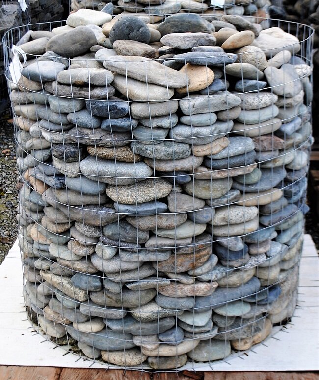 Garden Rock Path Stone Wall Ground Cover River Flat Stacking Rocks Cra – At  Grandma's Table