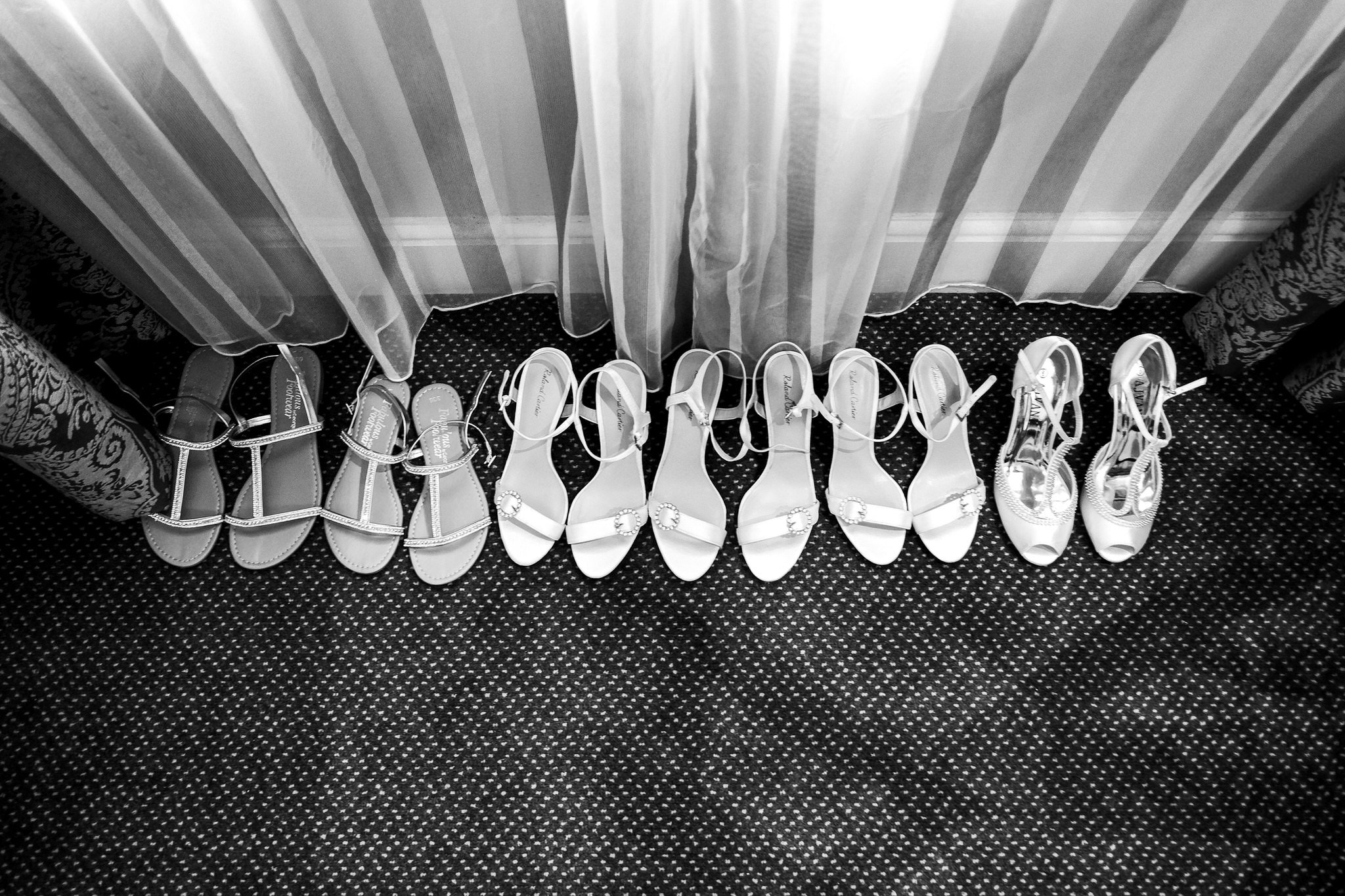 bridal party shoes - Authentic Wedding photography.jpg