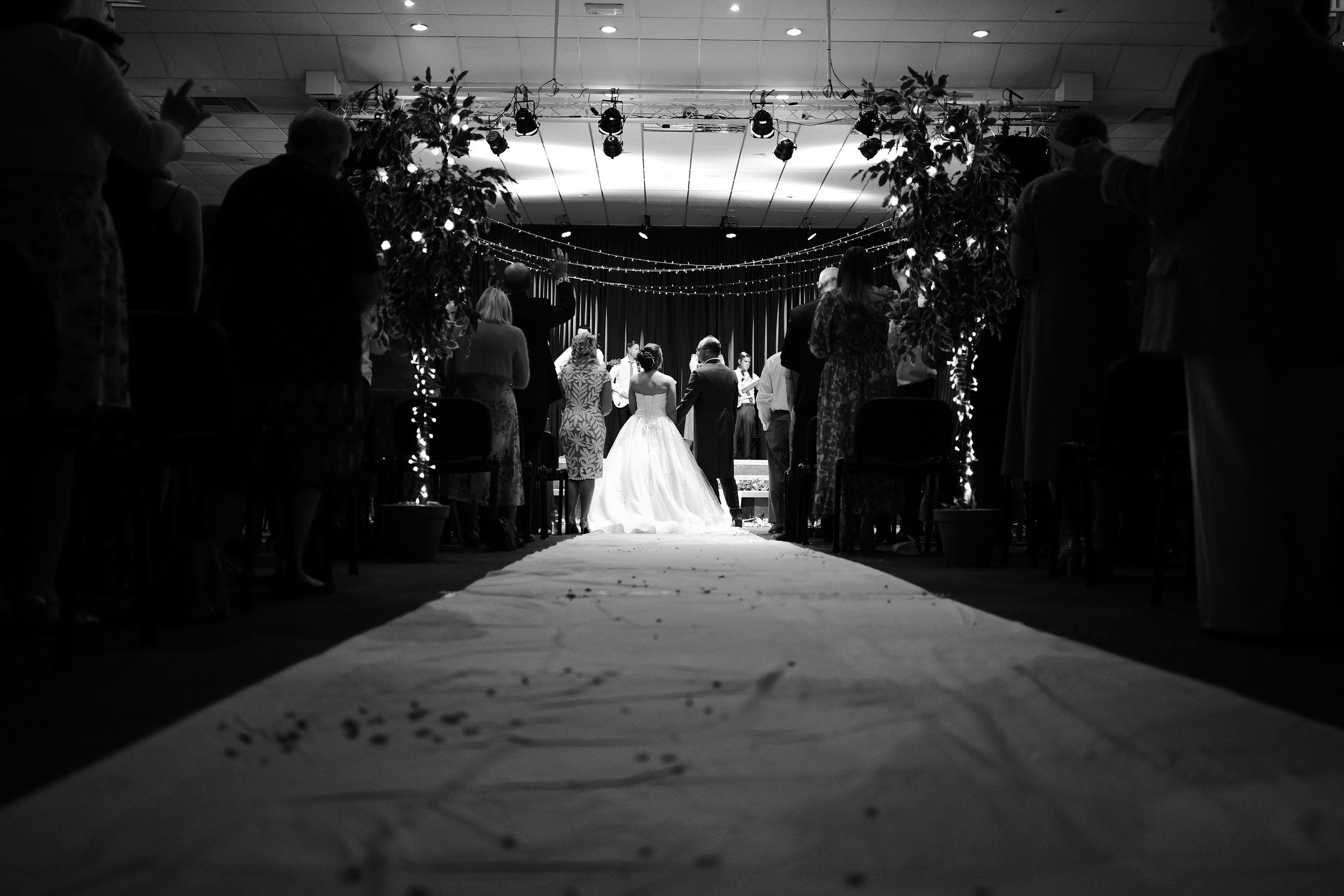Wedding ceremony wide shot | taylor wedding | wedding photography glasgow.JPG