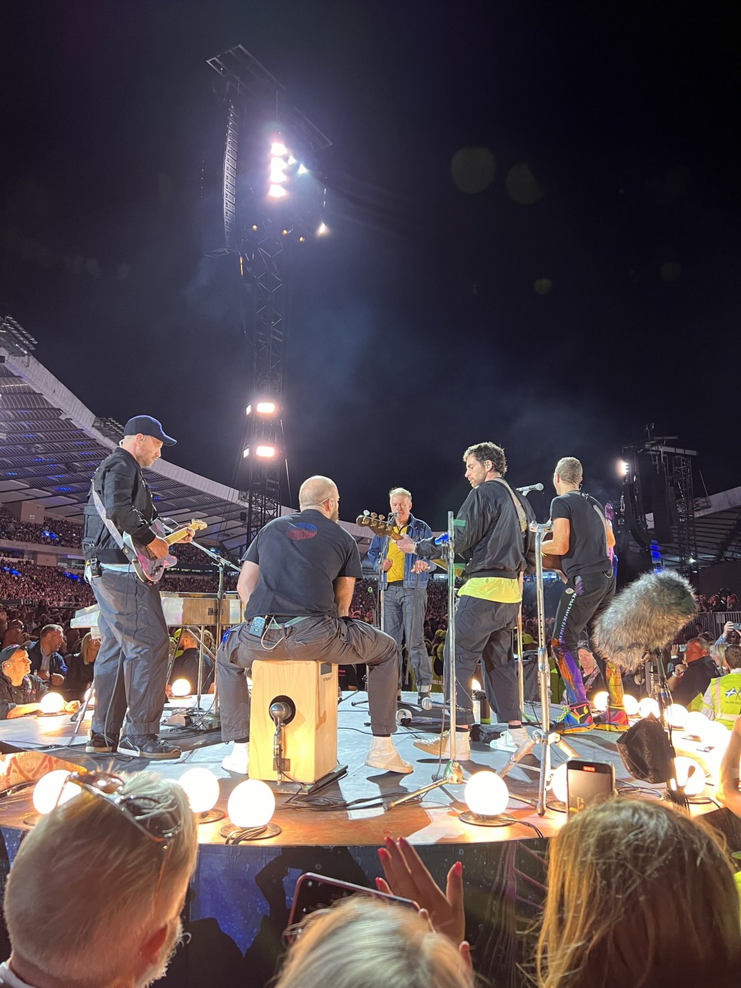 Coldplay on their C stage