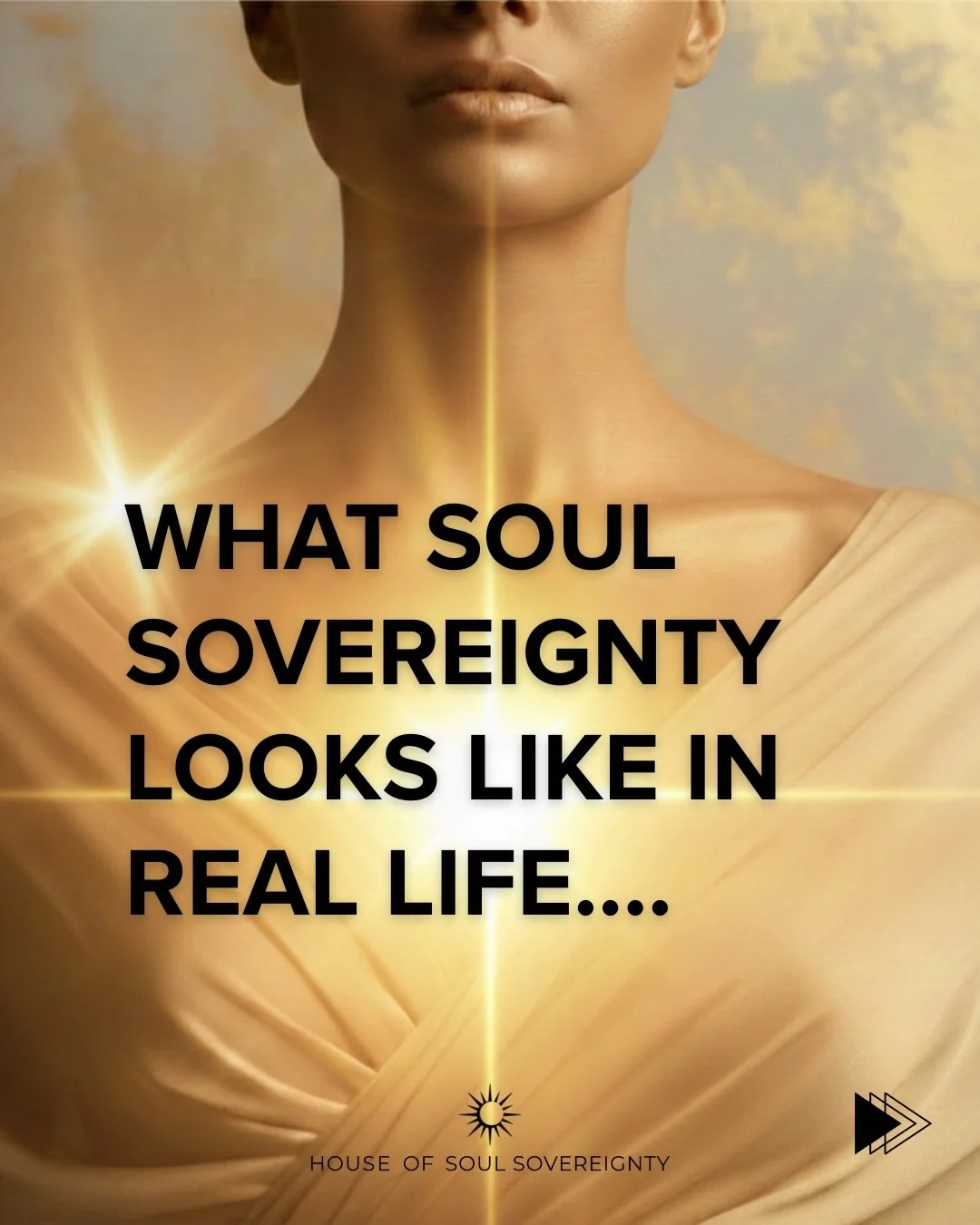 Soul Sovereignty isn&rsquo;t loud.
It&rsquo;s subtle.

It&rsquo;s the moment you stop living on autopilot&mdash; and start living from what feels true 👑

Less performance. More presence.

Less proving. More self-trust.

If you&rsquo;re feeling the v