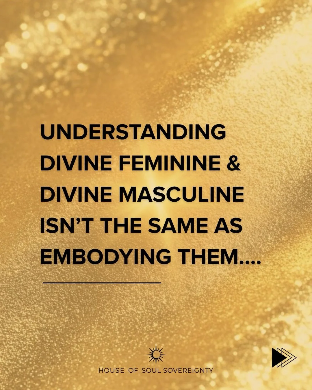 You can be deeply spiritual, and still be out of balance⚡️

Because many people are unconsciously leaning more into one energy than the other&hellip;

Either in flow, but lacking direction.

Or structured, but still disconnected.

But Soul-Led Leader