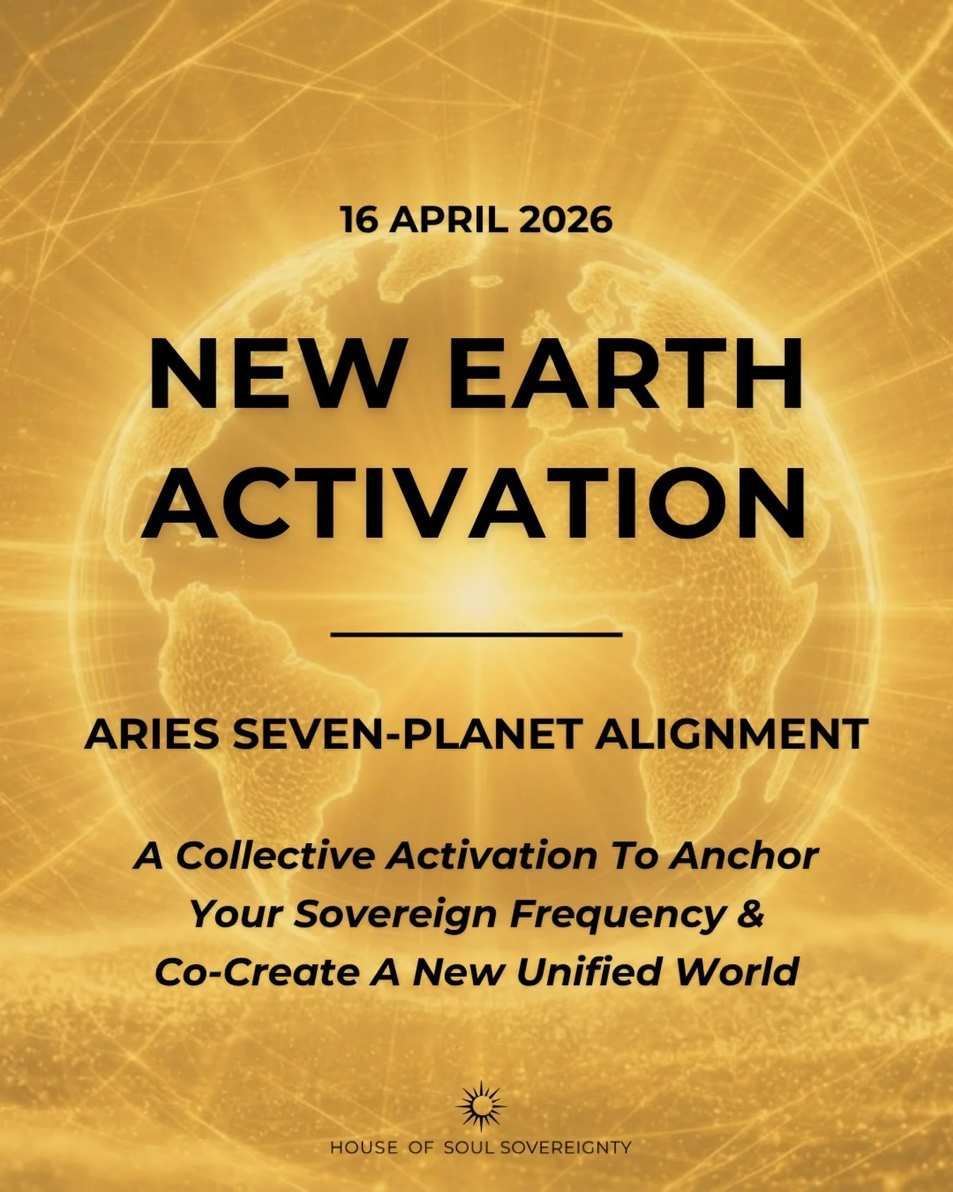 There are moments when something shifts in the collective&mdash;and this is one of them ⚡️

In mid-April, we move through a rare seven-planet alignment in Aries, where a new frequency comes online.

Not just individually, but in the collective field 