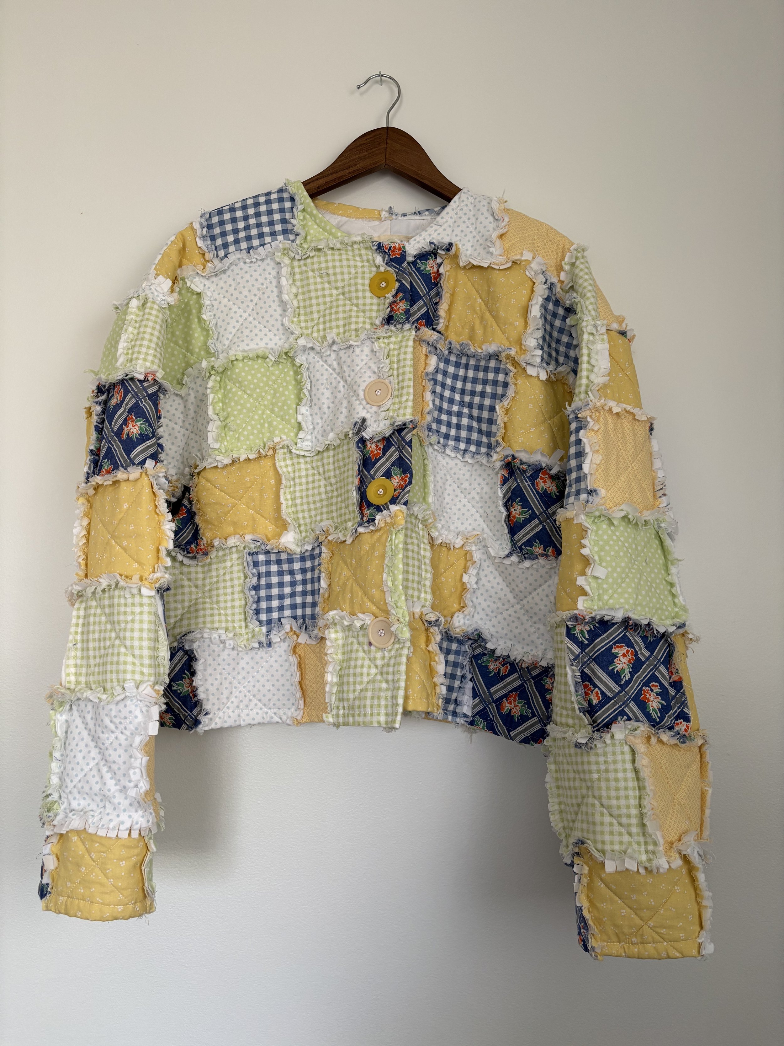 M/L Rag Quilt Coat