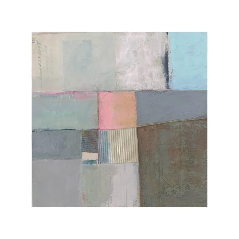 I love exploring the subtle differences.  This is another study. &ldquo;6125&rdquo;. Hope you make some art today. 🩵. 
.
. 
.
.
.
.
#abstractartist #mixedmediaartist #rhodeislandartist #dailypractice #contemporarycoastal