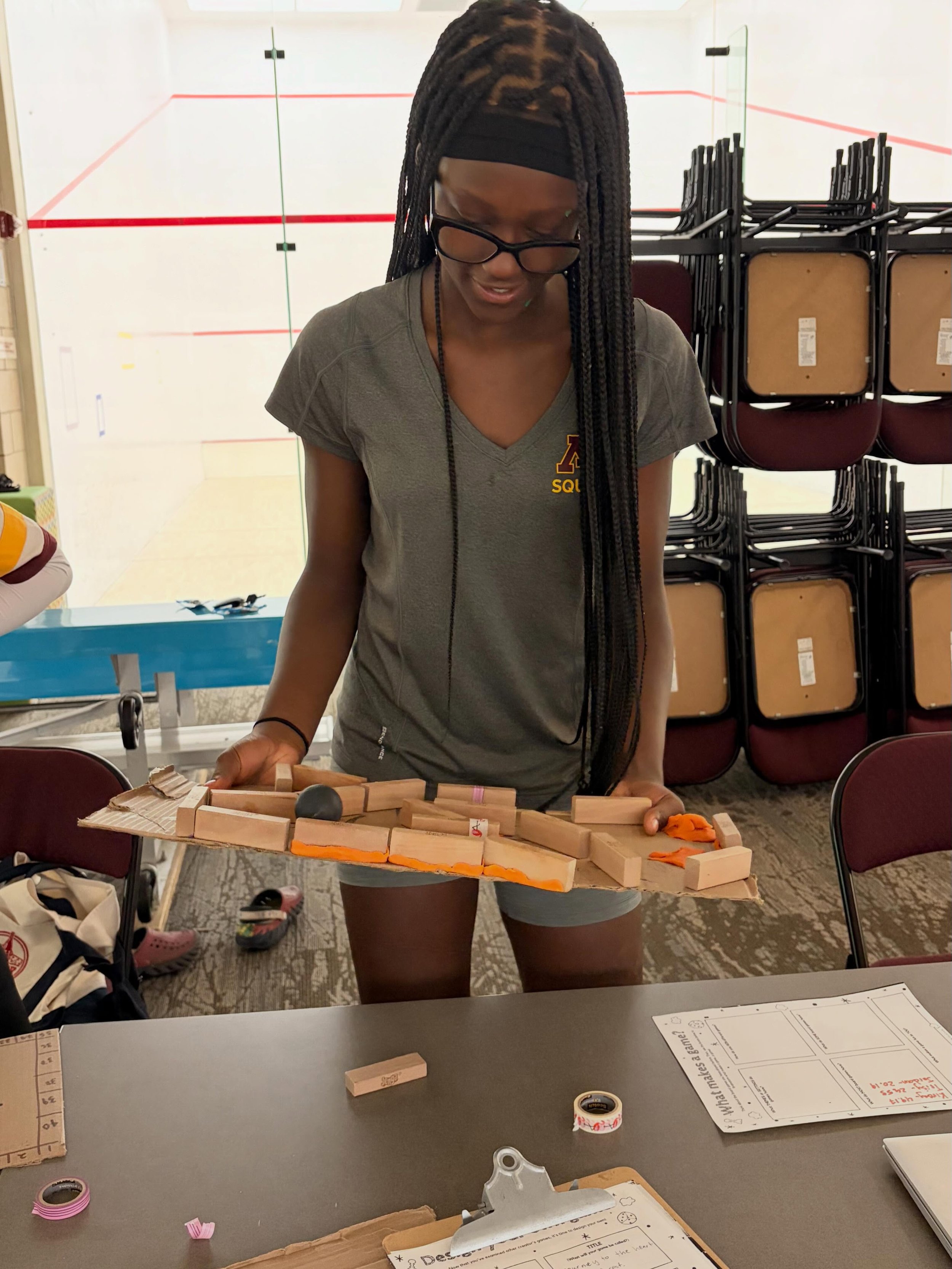 Our Middle Schoolers finished up the academic year by putting their creative and logical brains to work! Using their artistic and analytical skills, they designed their own board games! And we got to play them!