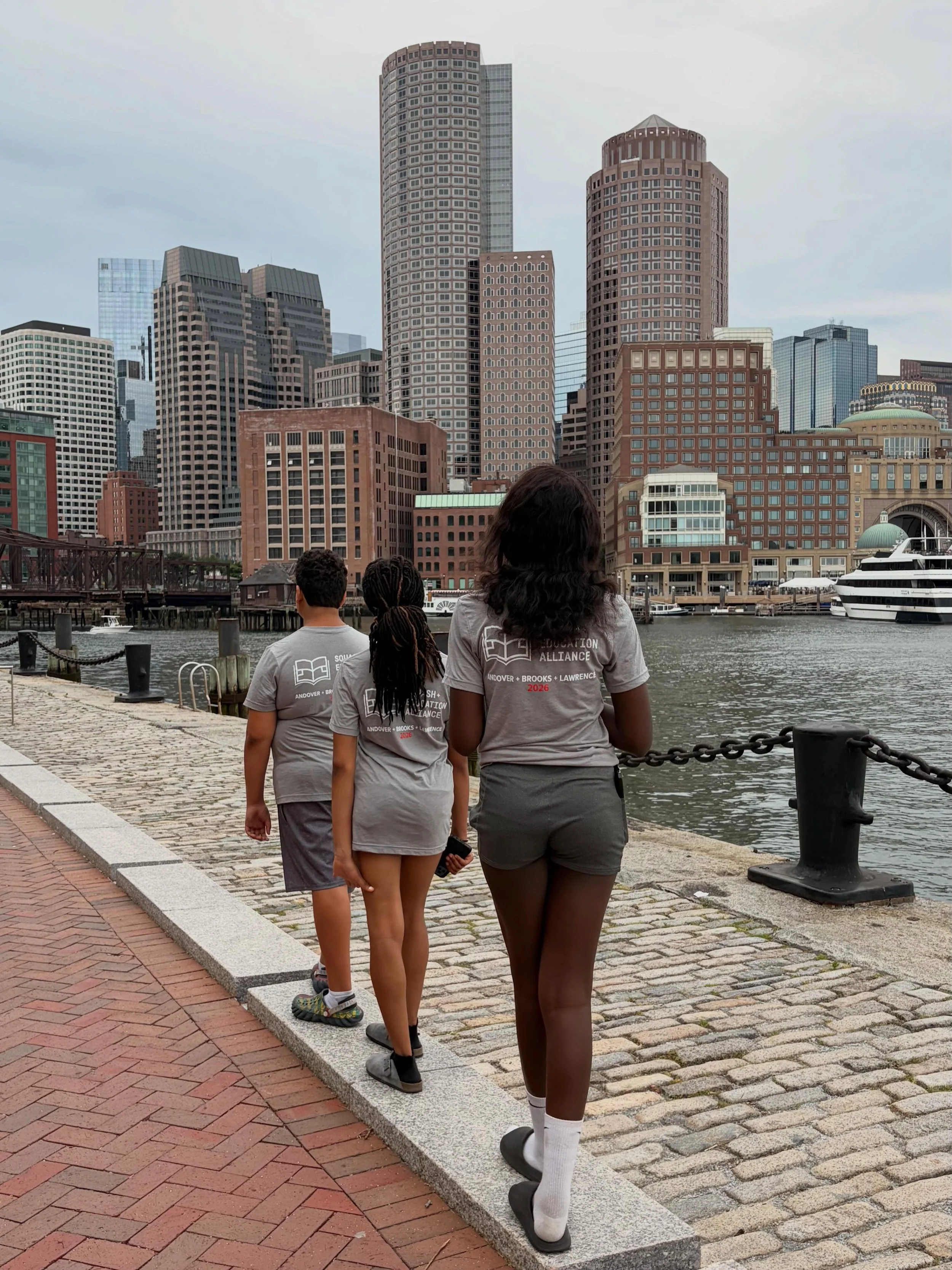Thanks to the generosity of our Executive Director&rsquo;s mother, students had the opportunity to stay in Boston an extra day. We explored downtown, the Seaport, the Commons, and walked the historic streets. For some of our students, this was their 