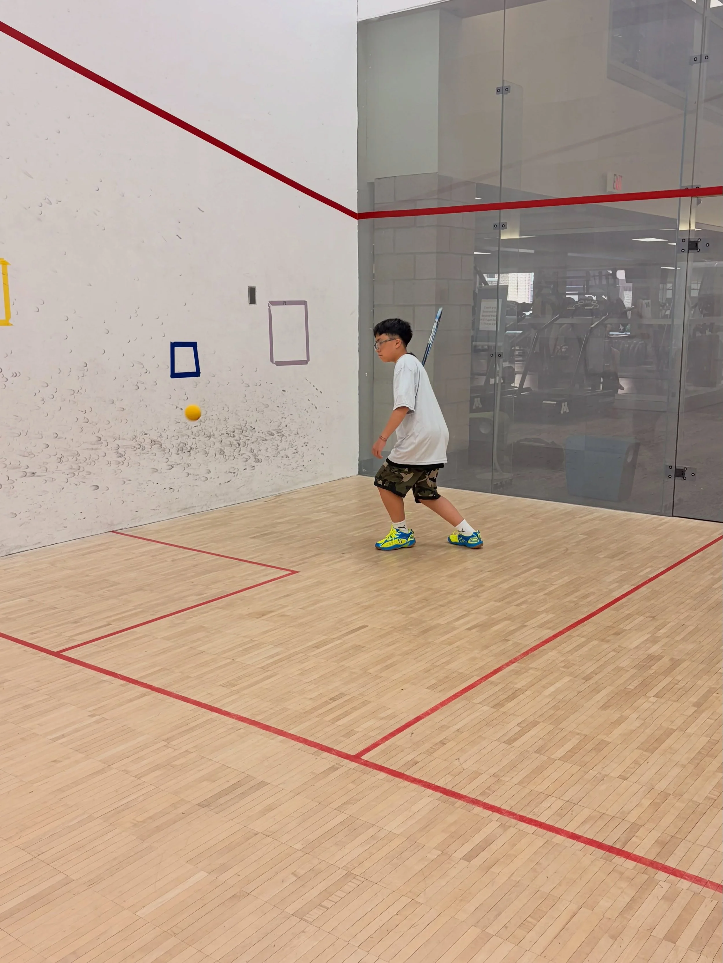 In the final week of session 1, students are practicing their swings and footwork during squash, sportsmanship and teamwork during gym games, and collaboration and problem solving during our academic enrichment time! #twincities #summercamp #beyondwa