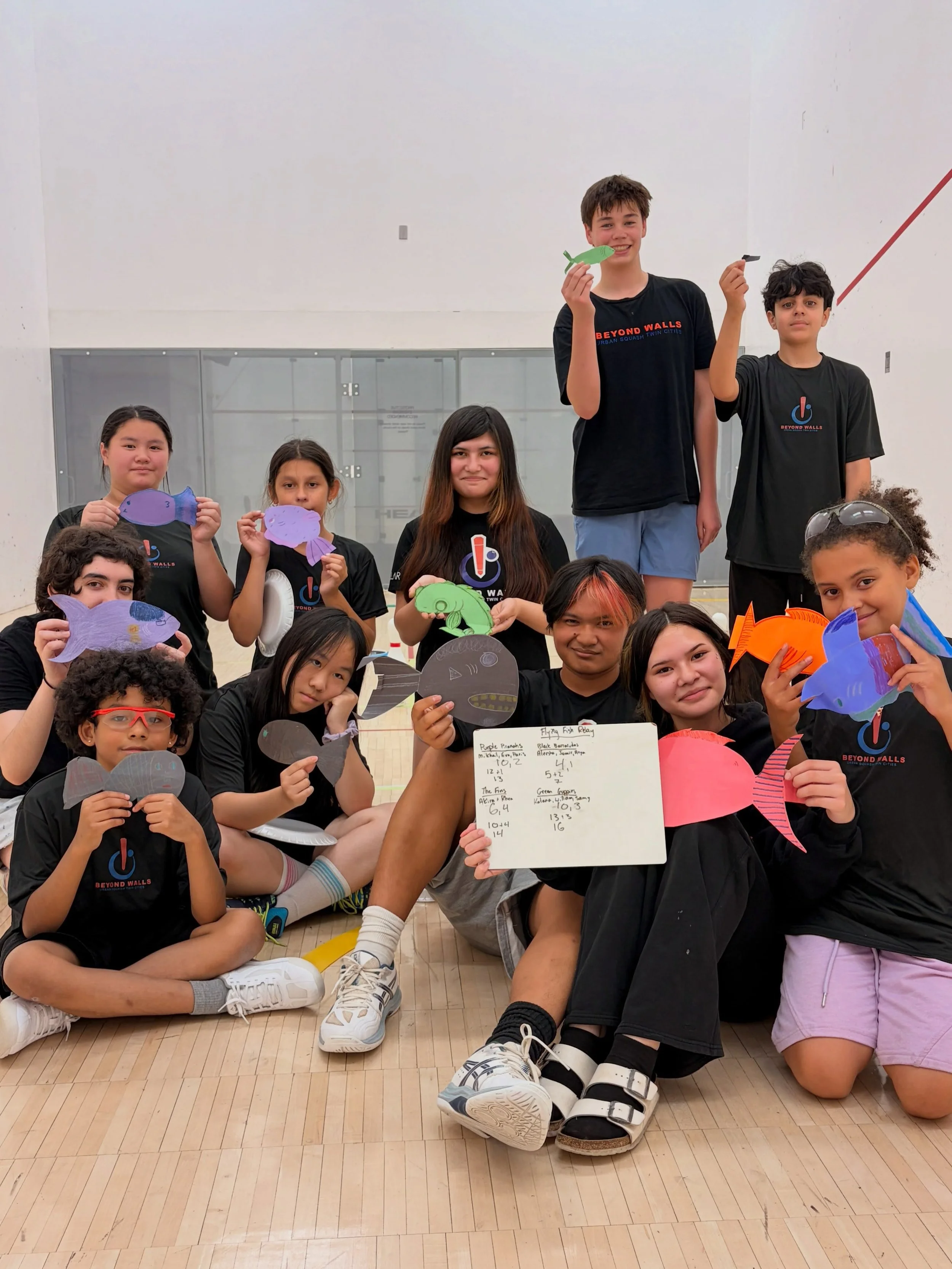 What is a leader? At Beyond Walls we believe a leader is someone who can work together with others, who leads by example, tries and fails and tries again, and can creatively approach a challenge. How do we have 5th and 6th graders practice those skil