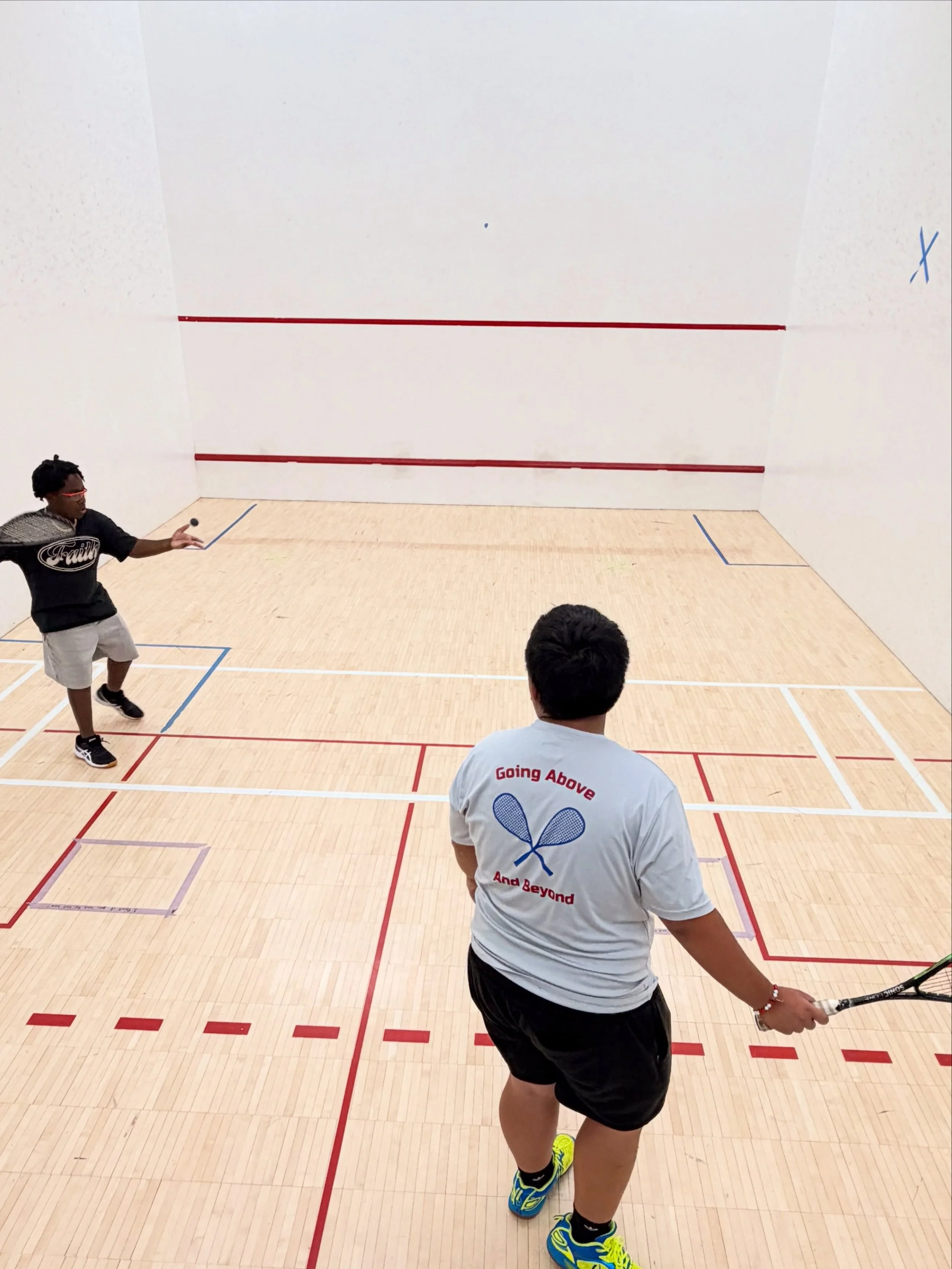 Pre-season camp is done which means we are a little closer to the start of the new year! Students spent the morning playing squash and working on their fitness before heading outside for beautiful Minnesota August afternoons. Capture the flag, water 