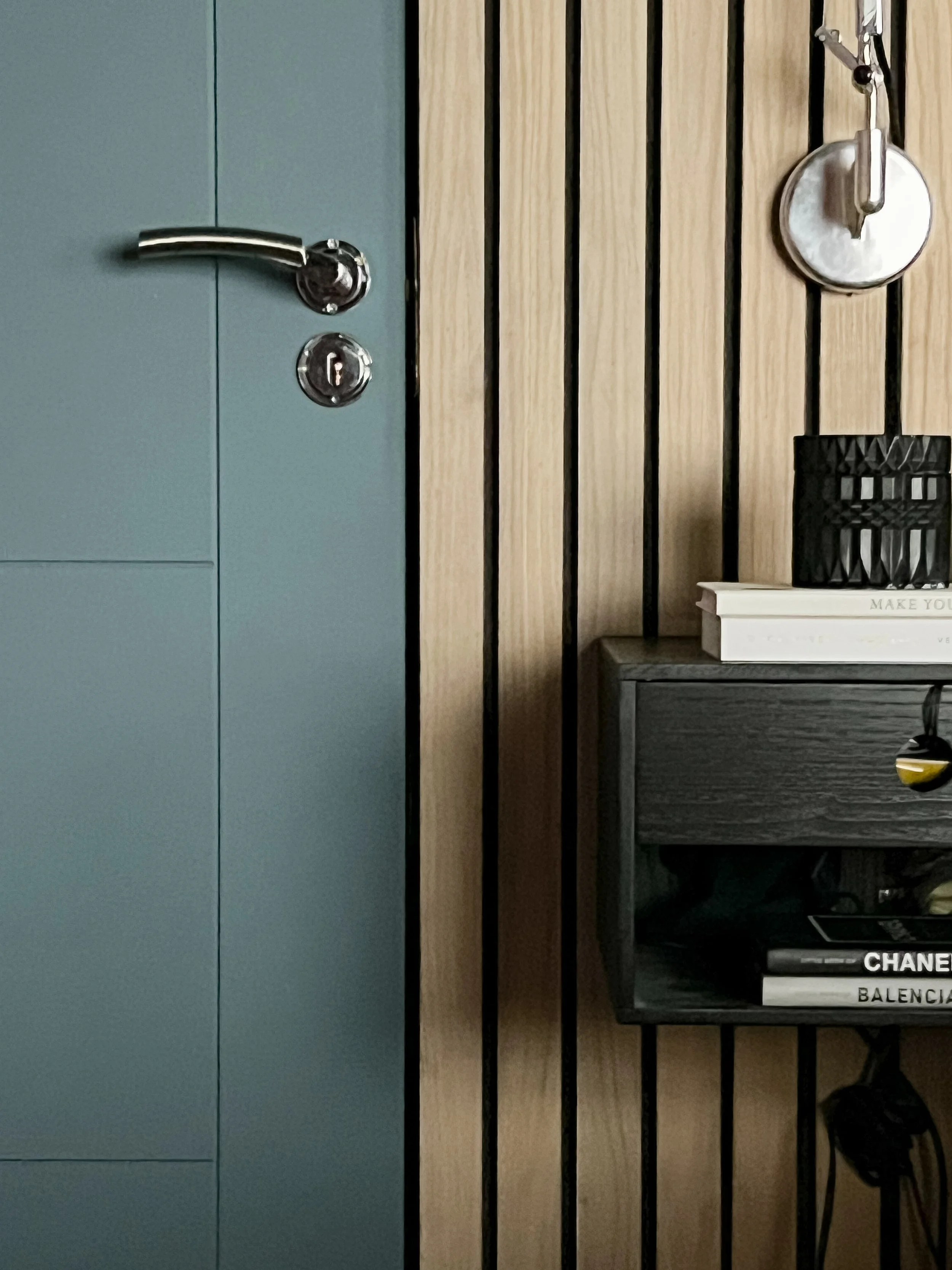 Bedroom Wall Slat Panelling