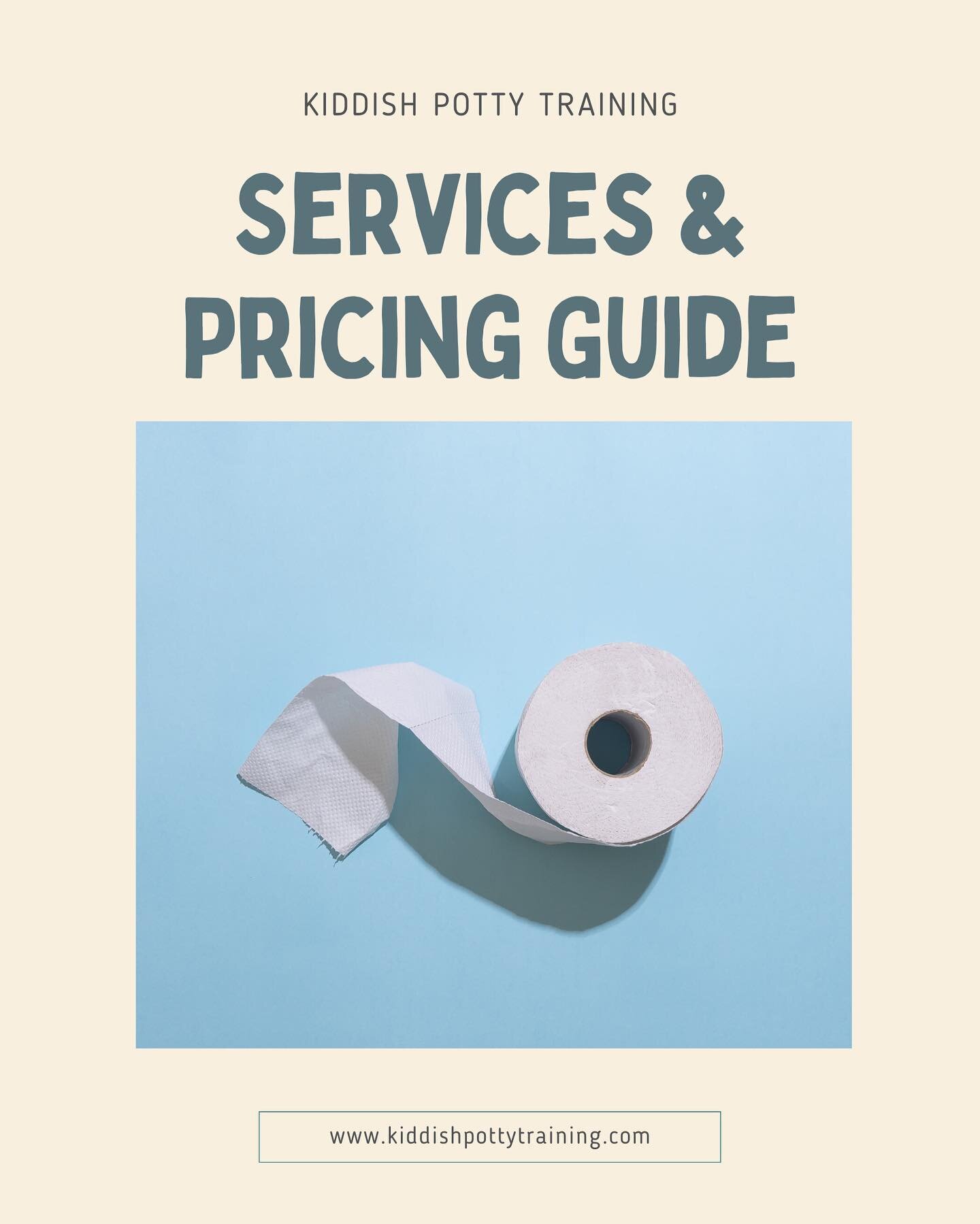 Kiddish Potty Training Services and Pricing Guide