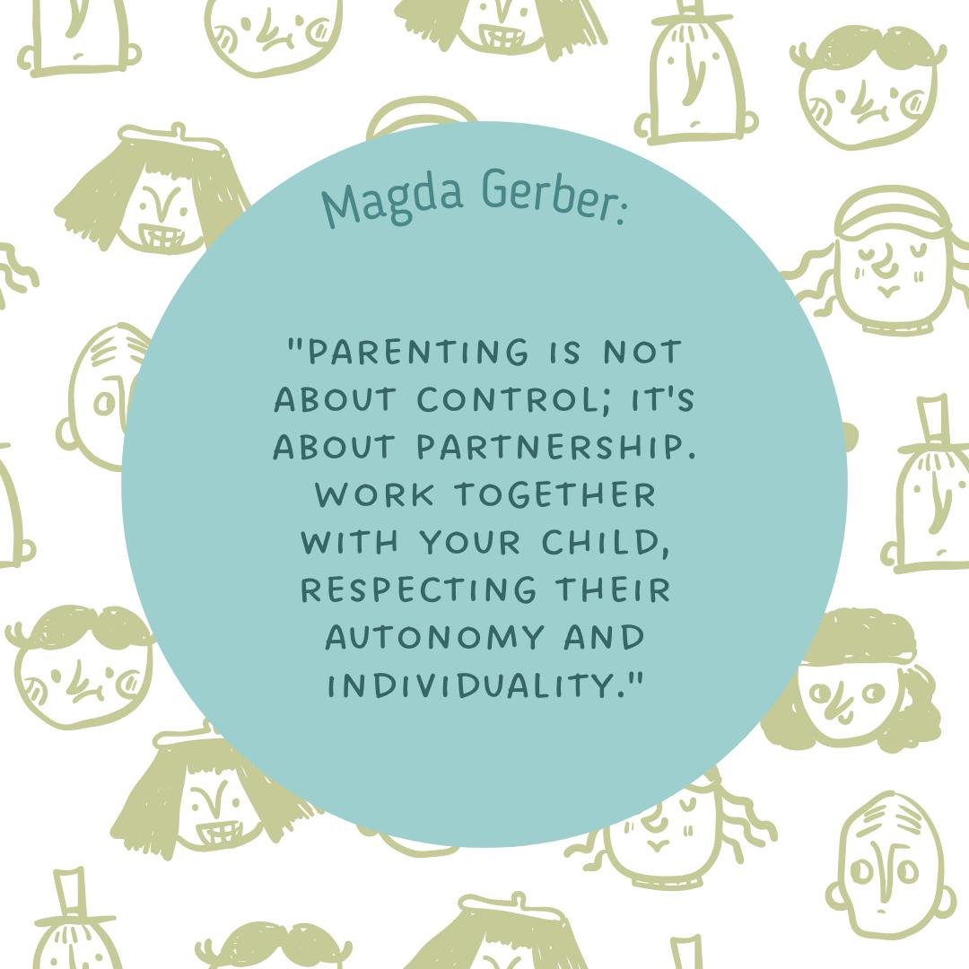 Magda Gerber is the founder of the RIE philosophy. Though developed for infant rearing, her principles are ever present in my work with toddlers. 
I've found that inviting children to be a collaborator in their own personal maintenance empowers the c