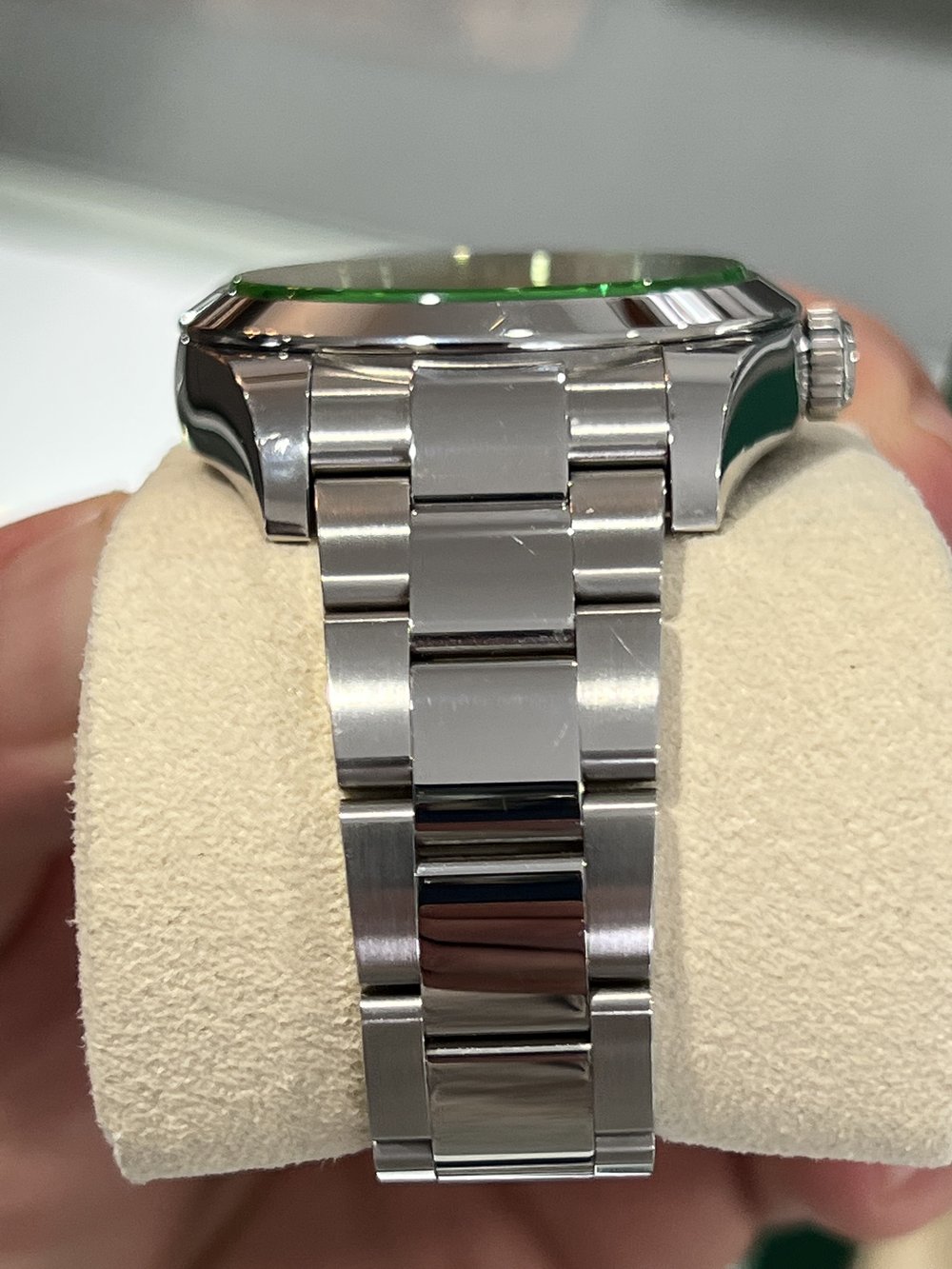 nylon afbalanceret fælde Rolex Milgauss Z-Blue 116400GV — Luxury Watch Connection
