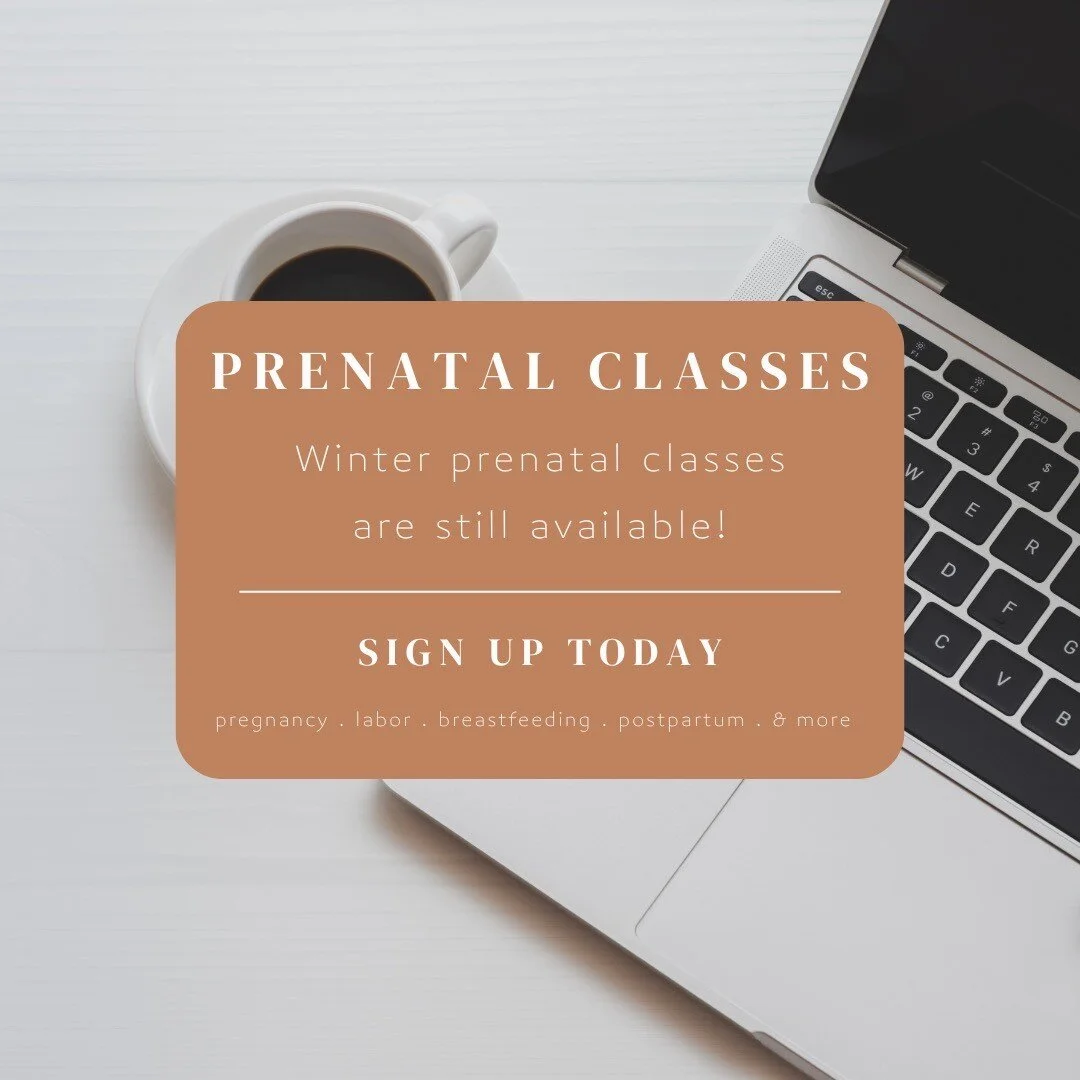 Prenatal classes are still available for this winter!! I would love for you to be apart of my six week class that I do one on one with clients. I am happy to do it at any rhythm that would be most helpful for you (weekly, biweekly, monthly). This cla