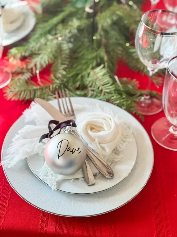 Personalized Ornament Place Card 2025.webp