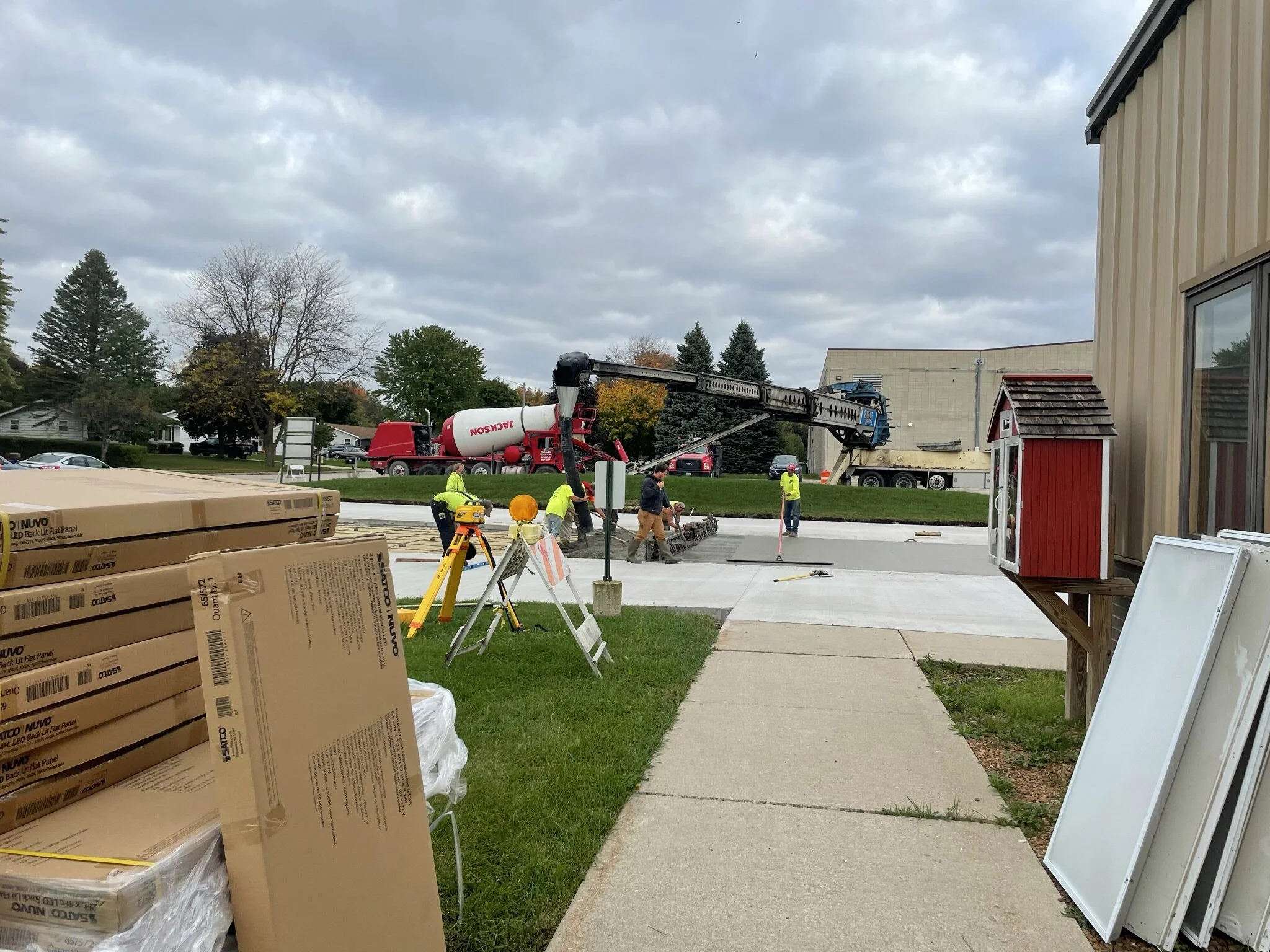 Renovations — Full Shelf Food Pantry