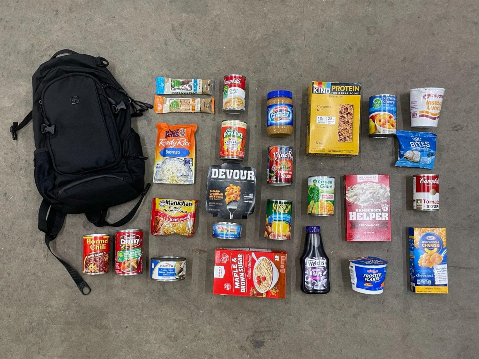 Full Shelf Food Pantry