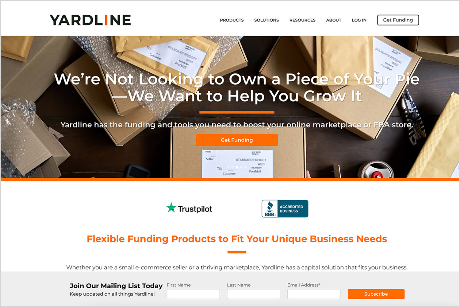 Website: Yardline