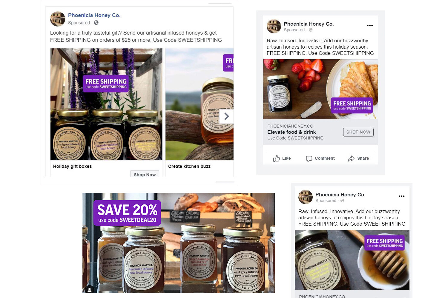 Social Media Campaign: Phoenicia Honey