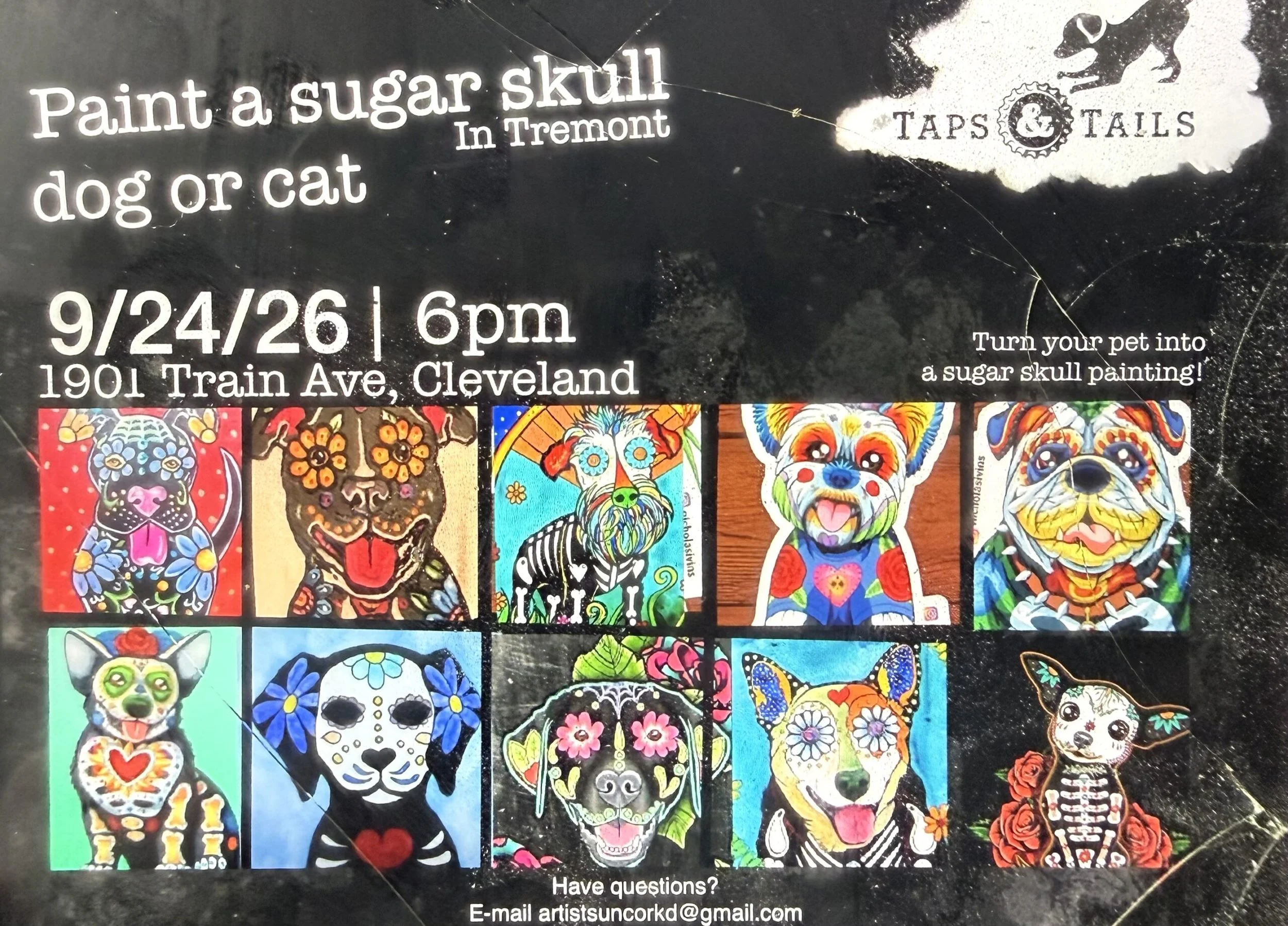 Paint Your Pet: Sugar Skull