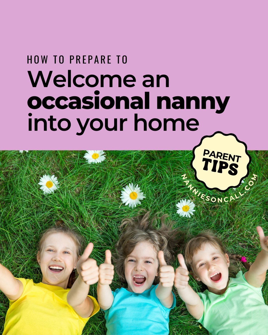 So you&rsquo;ve booked an occasional nanny with ⁠
Nannies on Call for the first time.⁠
⁠
Wondering what happens after your babysitting appointment is confirmed?⁠
⁠
👉🏼 ⁠SWIPE through to know exactly what you need to do to PREPARE to welcome a nanny 